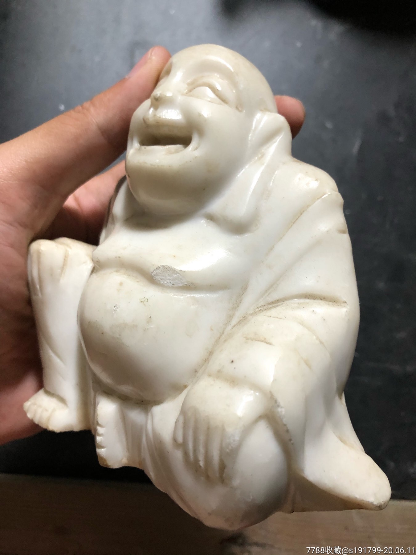 老汉白玉件,雕工好,小磕见最后一图!