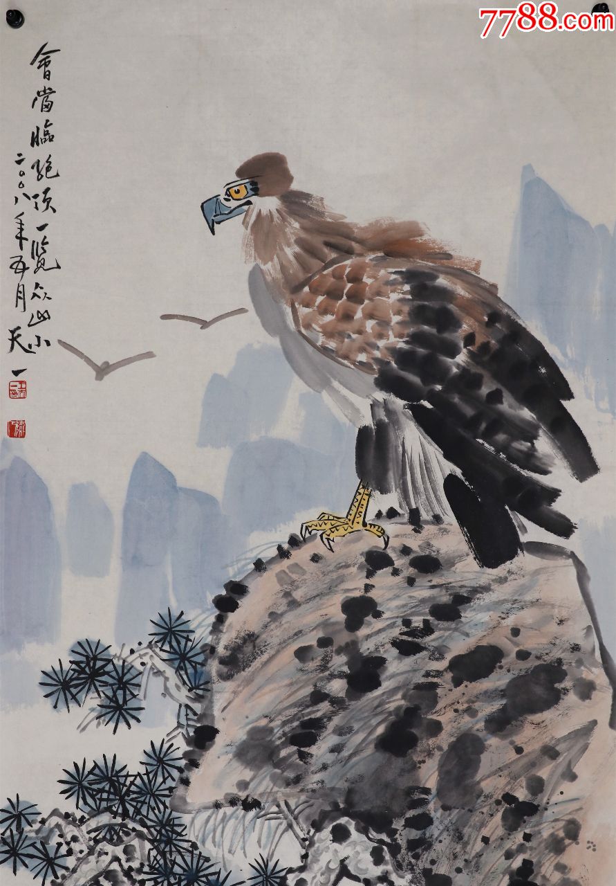 【王天一】甘肃画院副院长,花鸟真迹