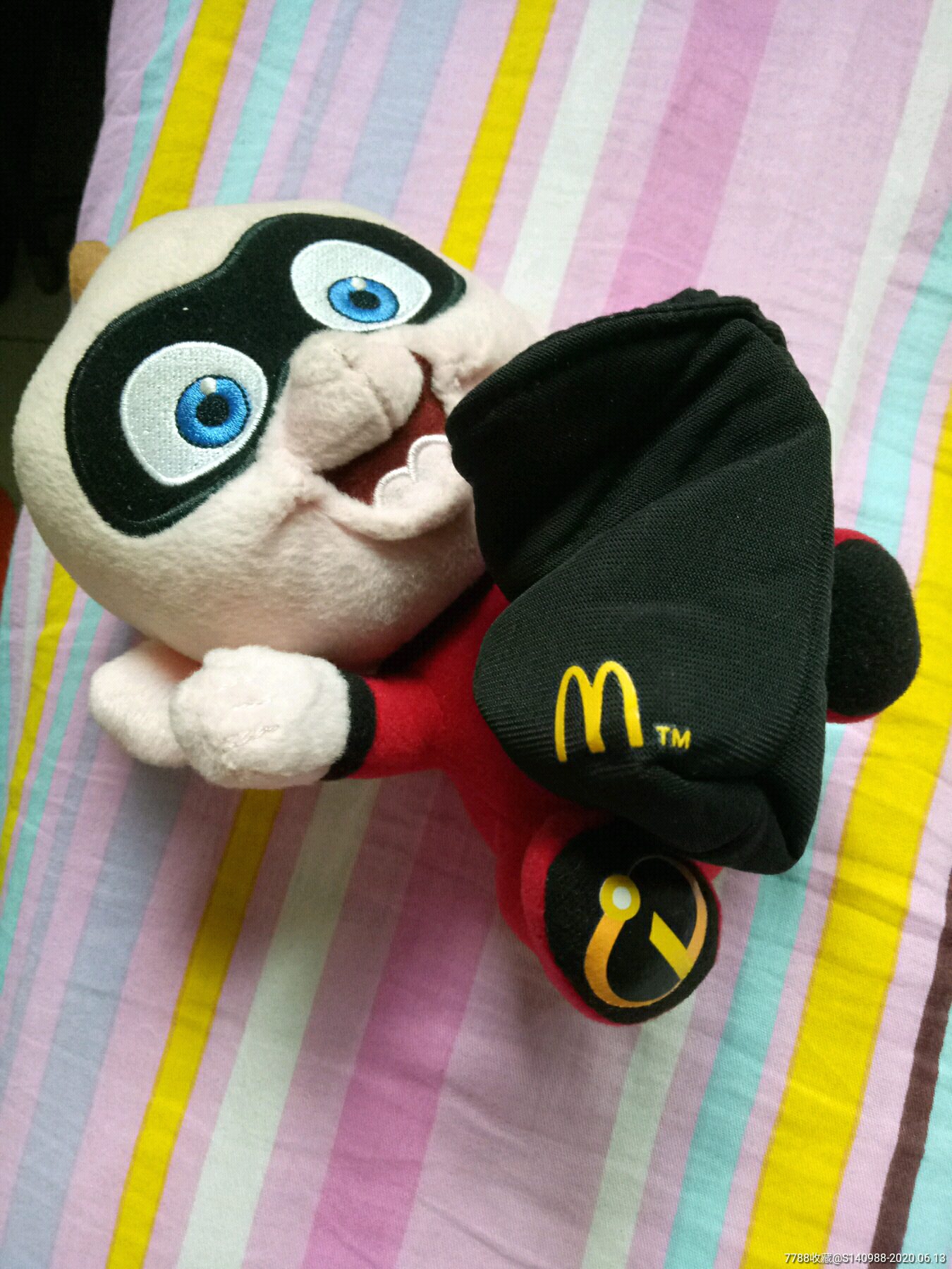 麦当劳四小福神偷毛绒玩具
