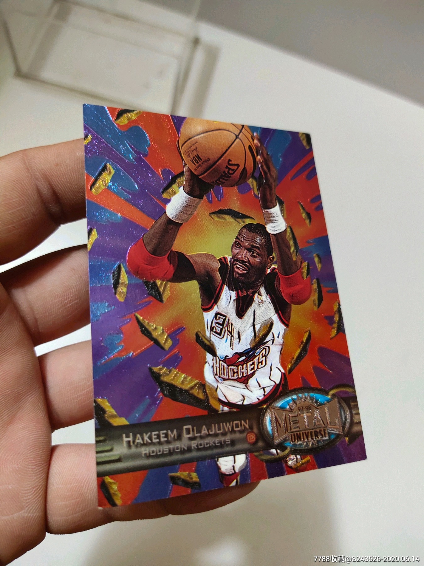 篮球明星闪卡-哈基姆·奥拉朱旺