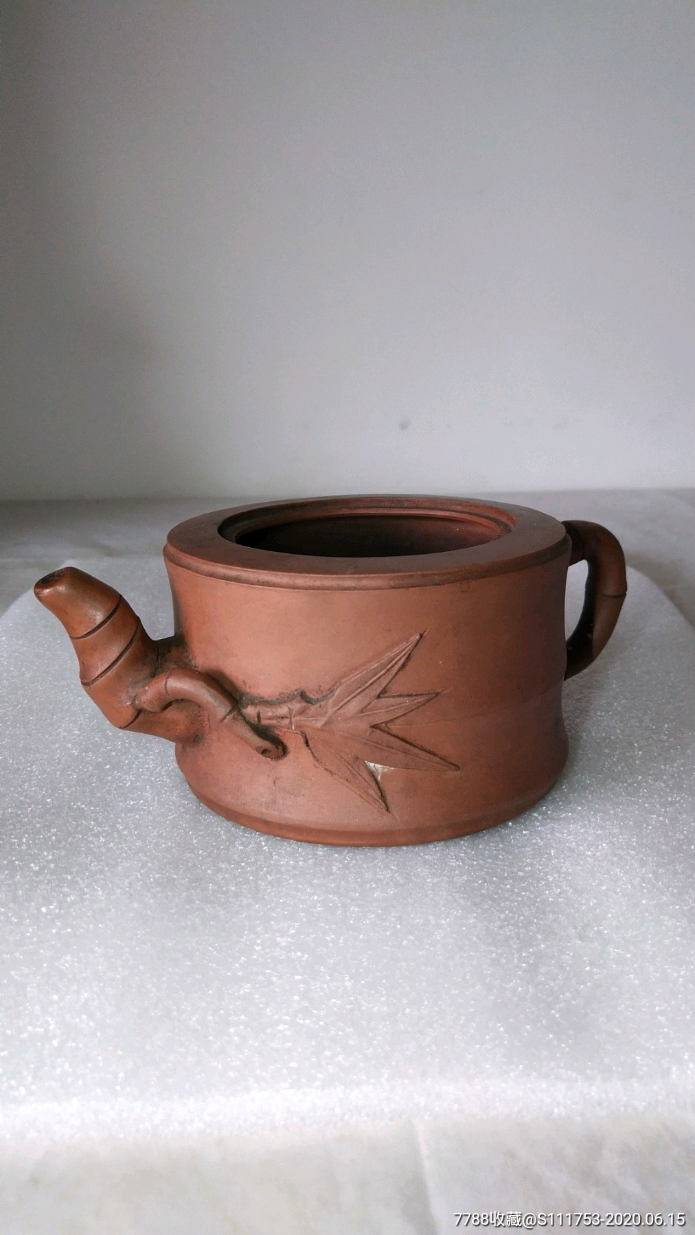 紫砂梅庄壶/无盖/无冲线_记忆岁月【7788门票收藏】