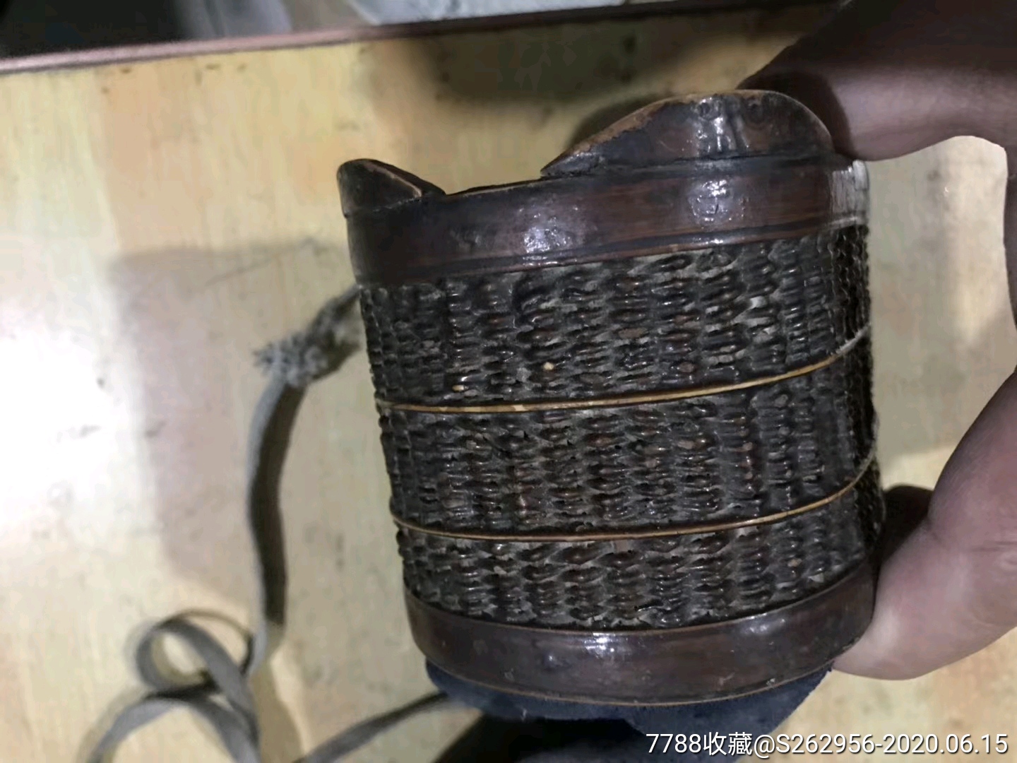 清代的鹌鹑袋子