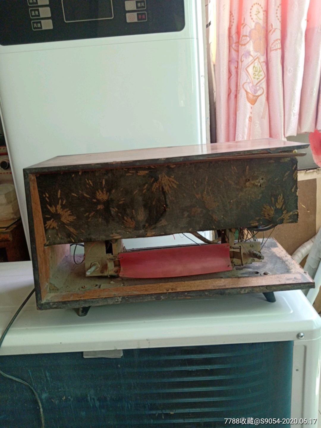 文革老旧物件二手木壳收音机木壳晶体管收音机戏匣子收音机配件