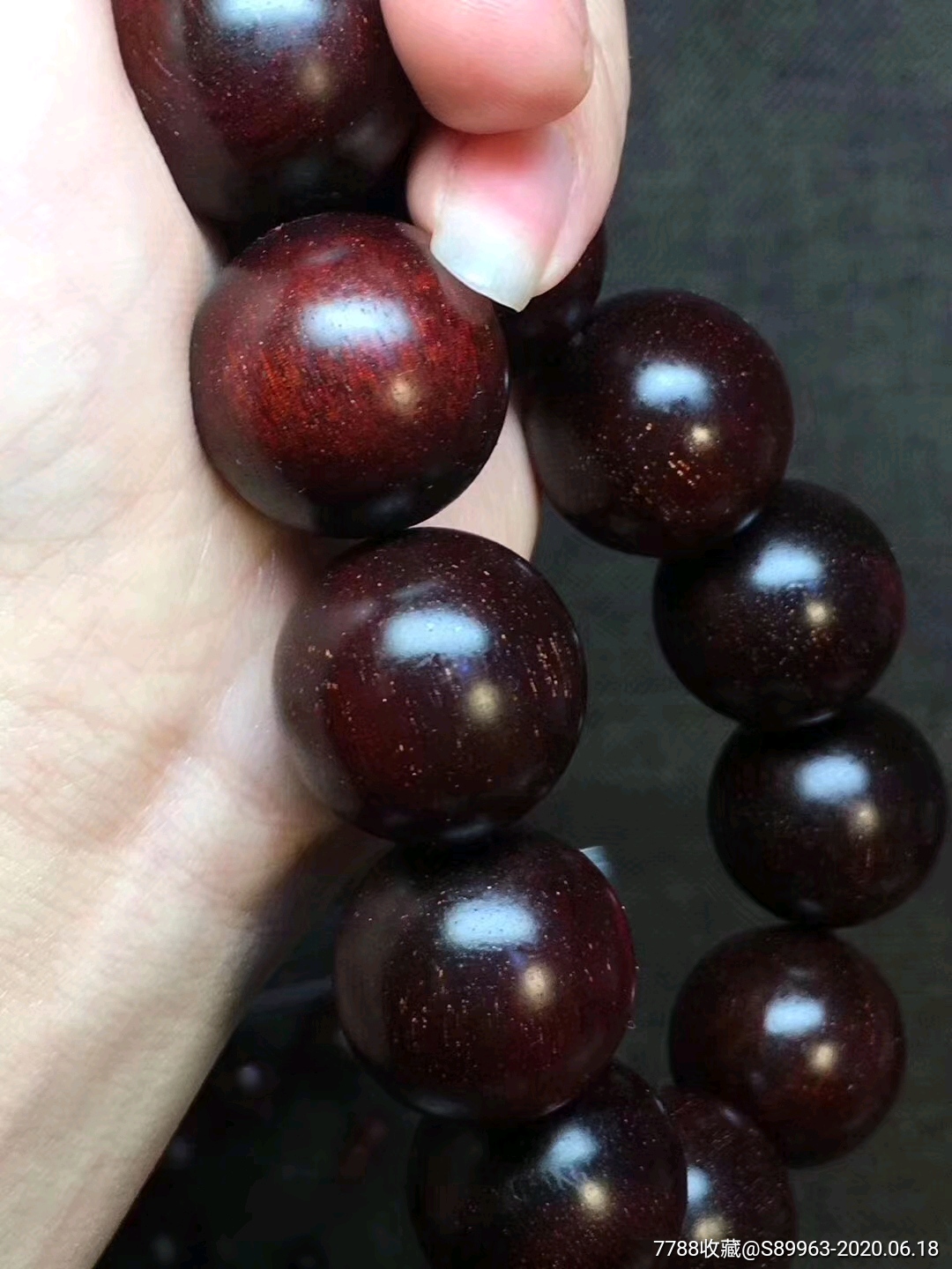 老料小叶紫檀串