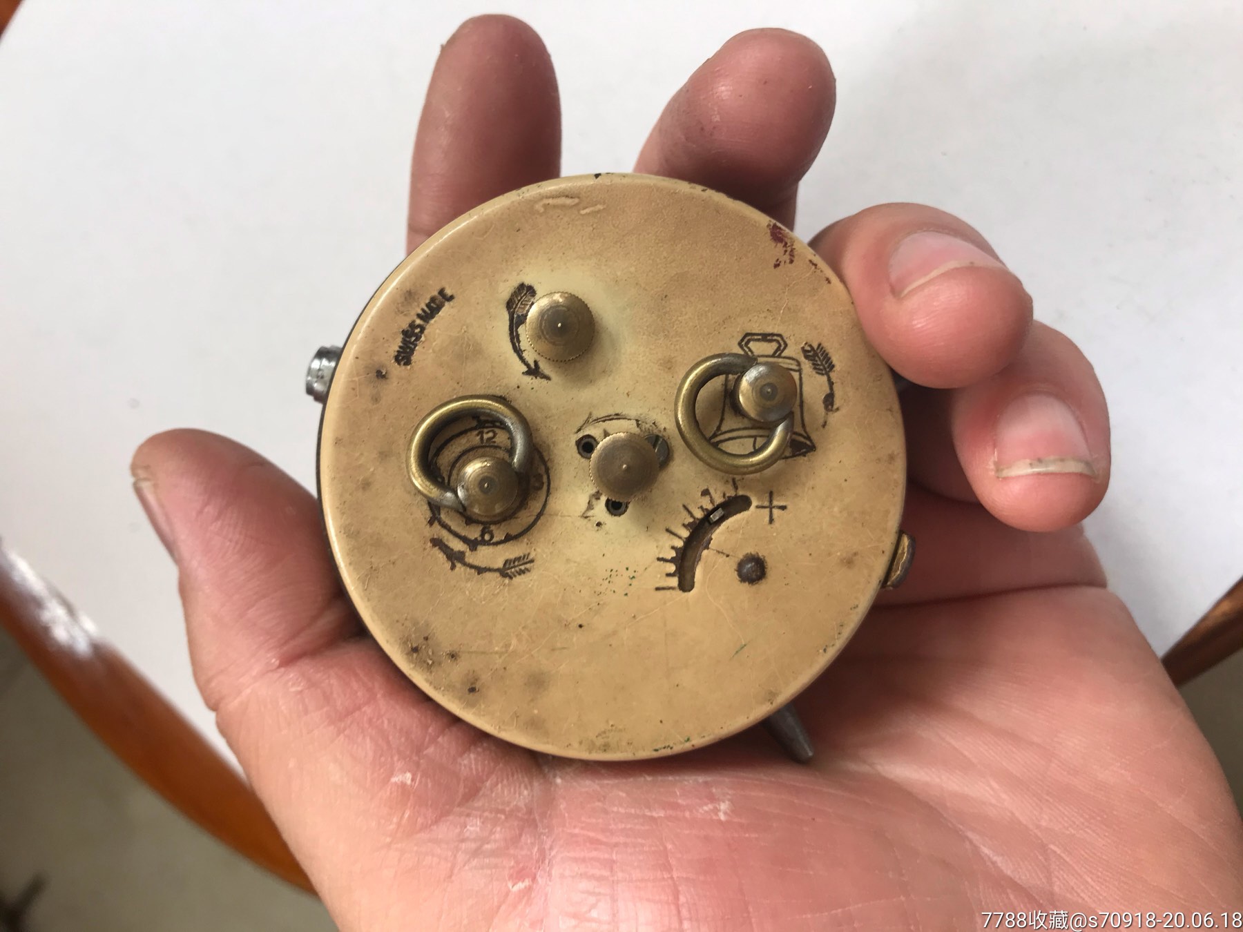 swiza,坏了,当配件出.-看图.,闹钟/马蹄表_第2张