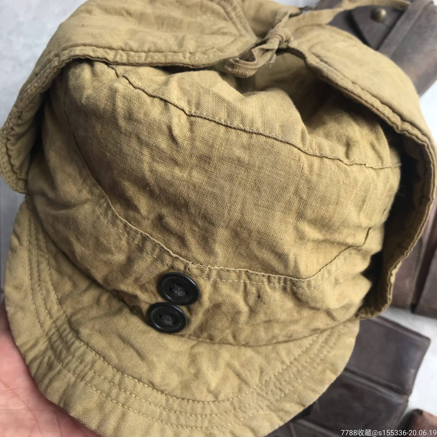 【6205组】抗战收藏帽子,装具