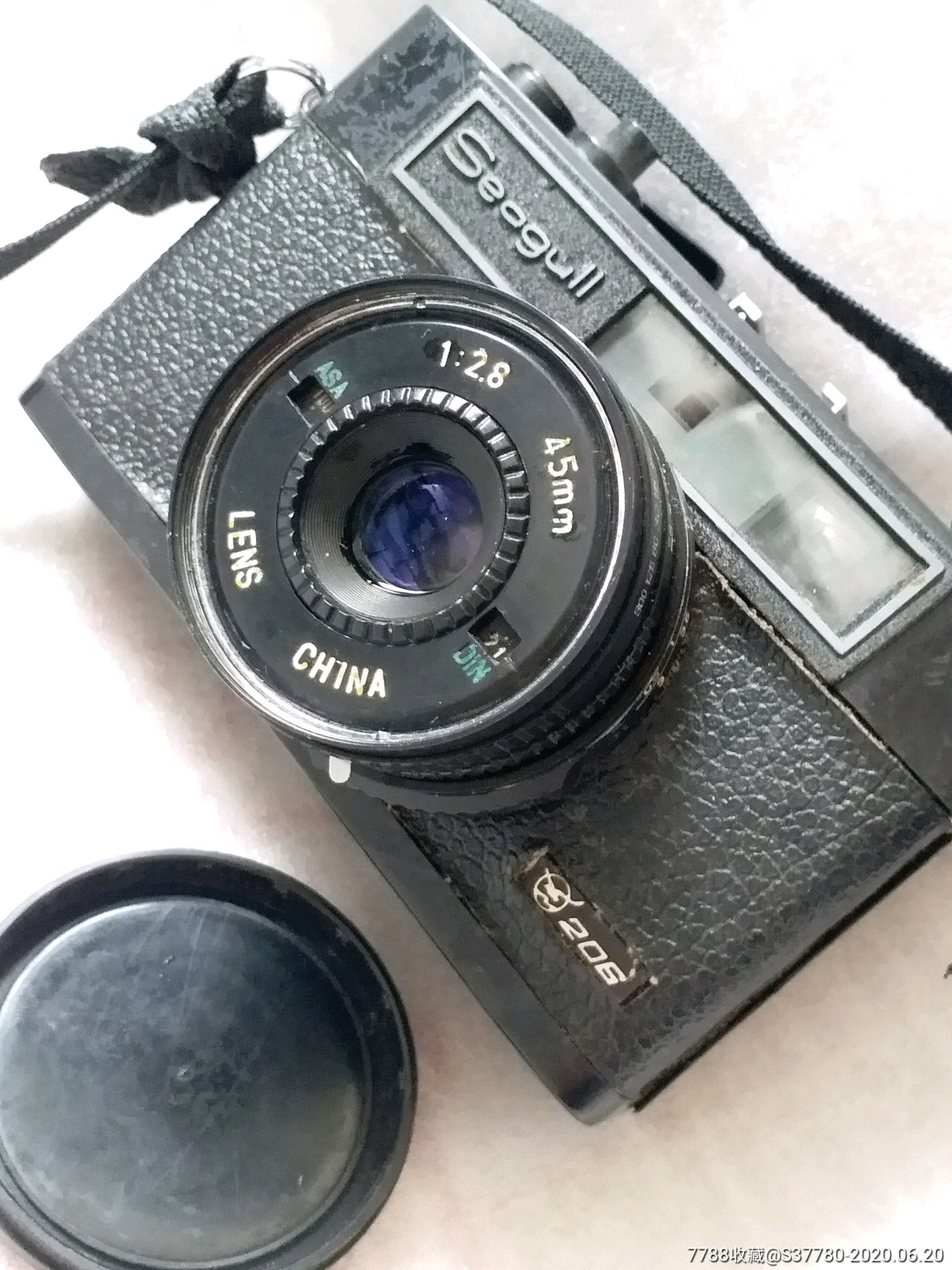 海鸥相机外观无磕碰功能正常使用快慢拍正常使用海鸥206型