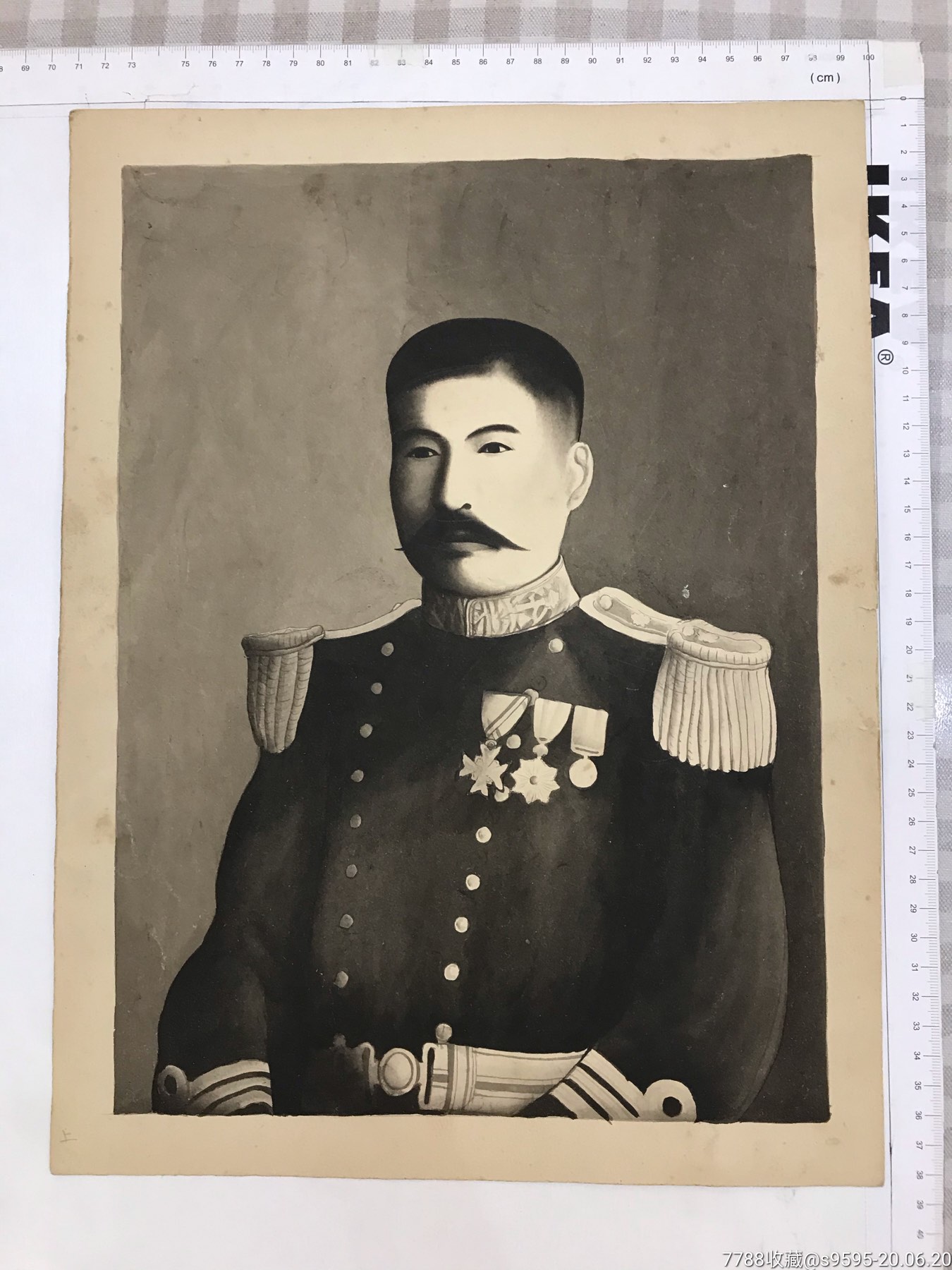 一战海军将领(百年世界名画小斗方)