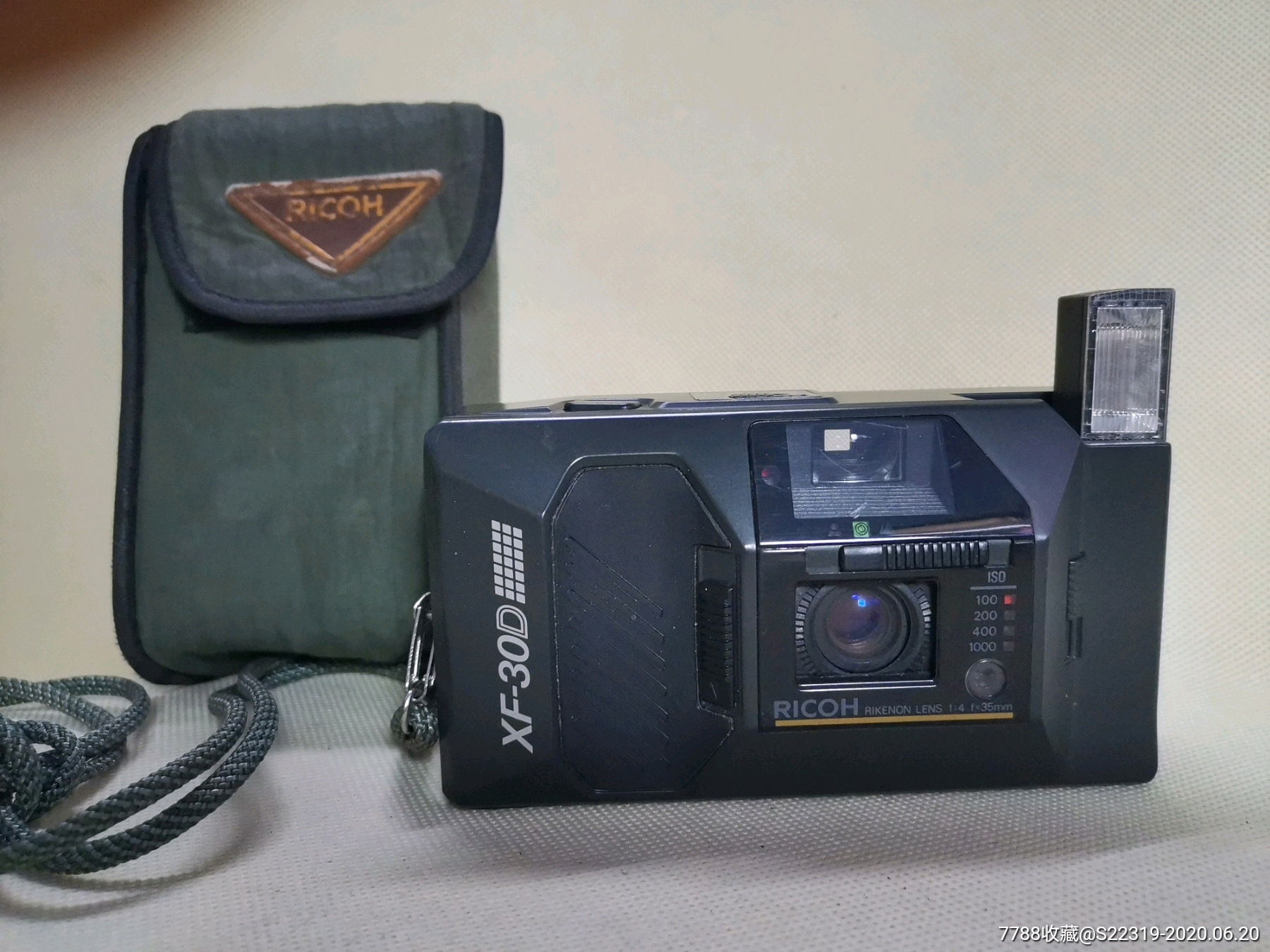 经典理光牌30xf-30d自动相机