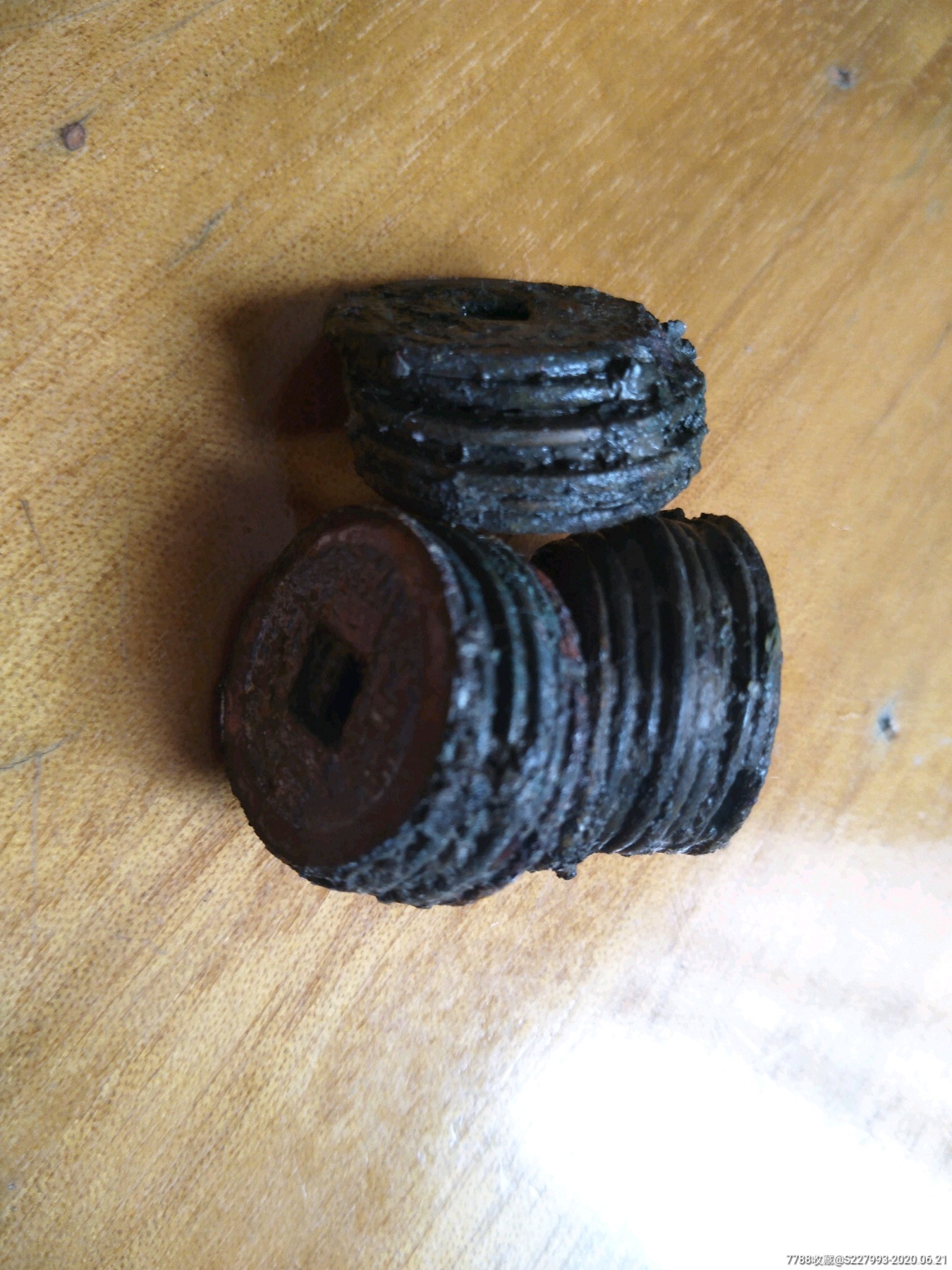 清代铜钱筒子22枚,包老:包没动过手