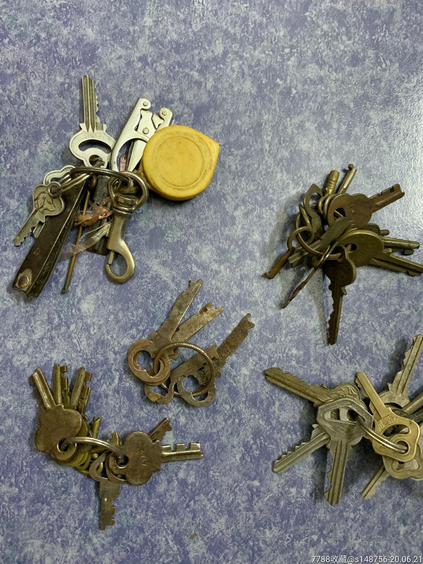 5串钥匙详情请看图片拍完不退
