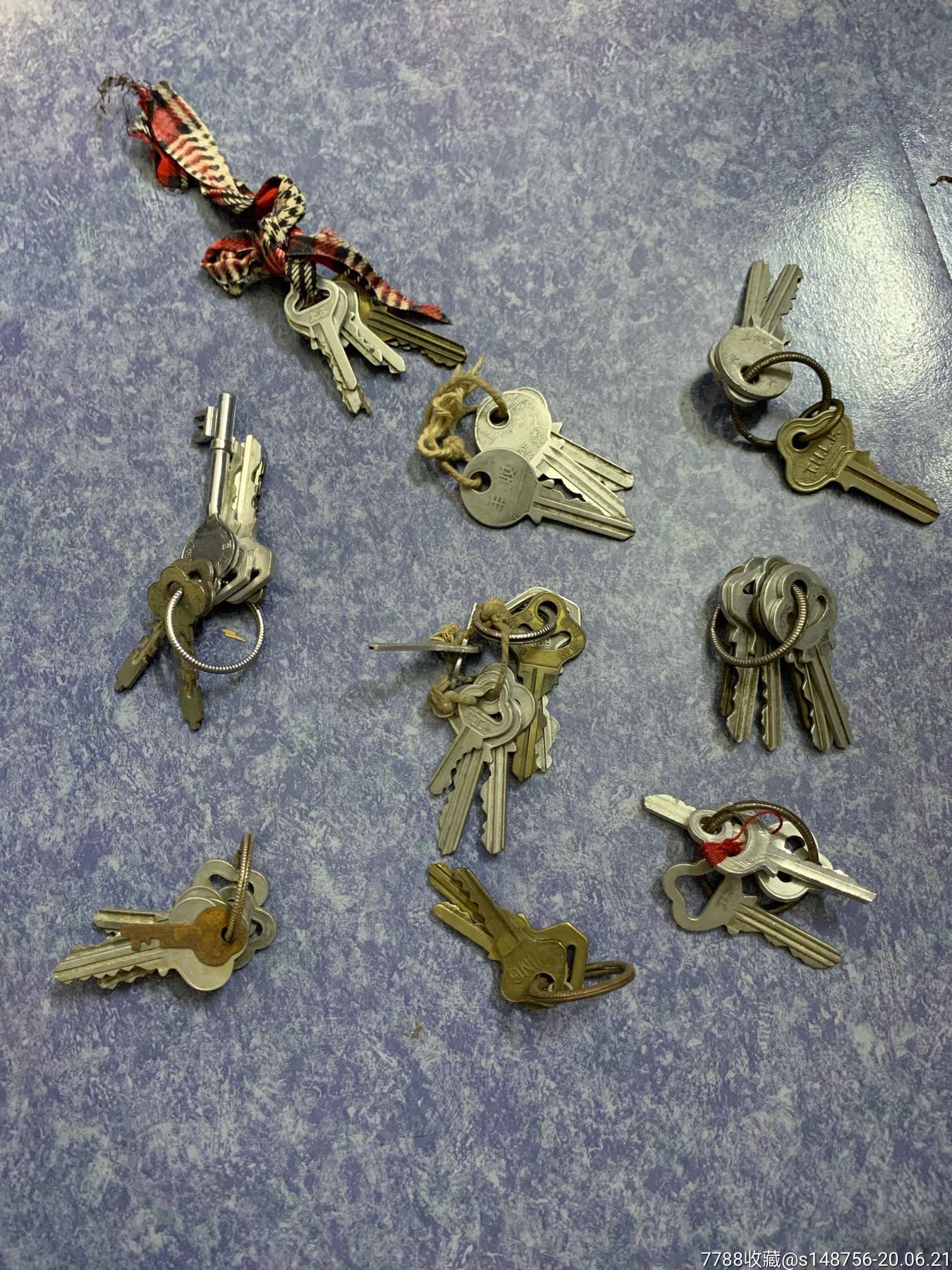 9串钥匙详情请看图片拍完不退