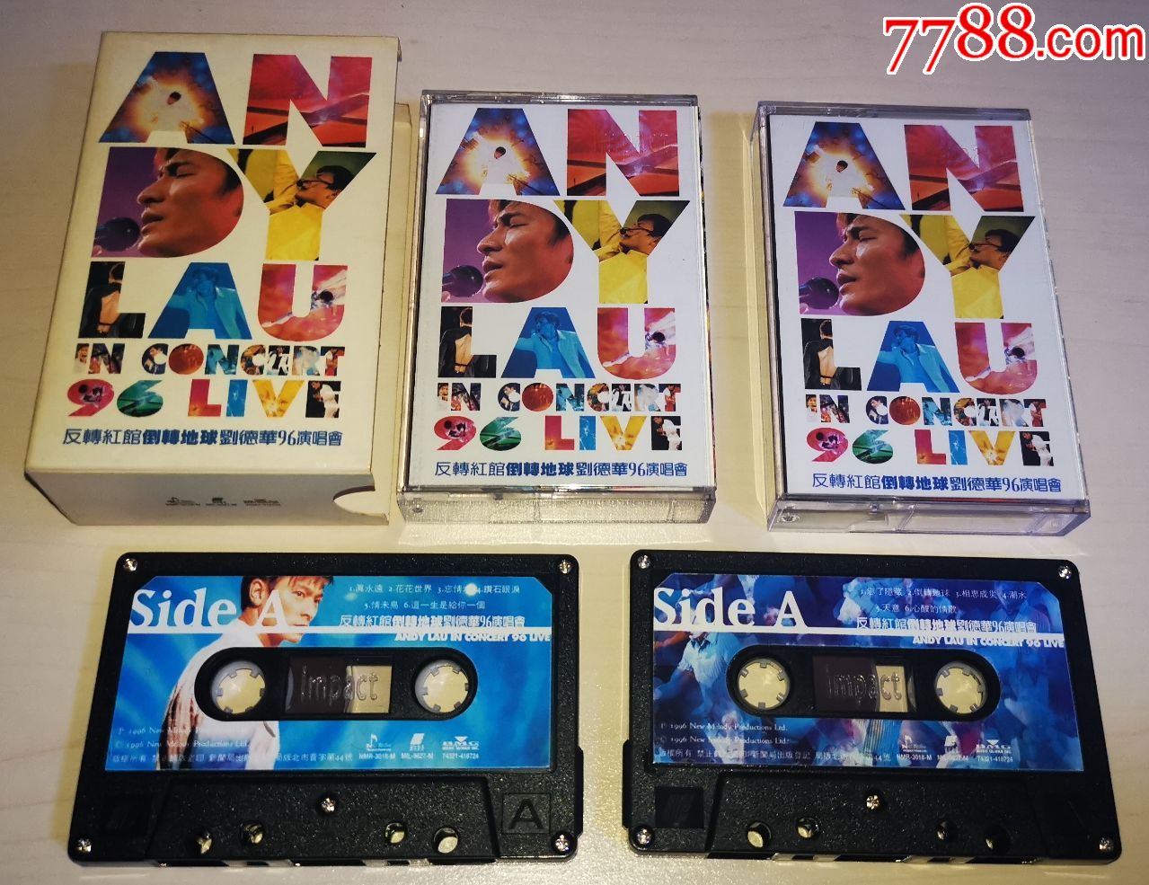 刘德华-96倒转地球演唱会-台版艺能动音磁带