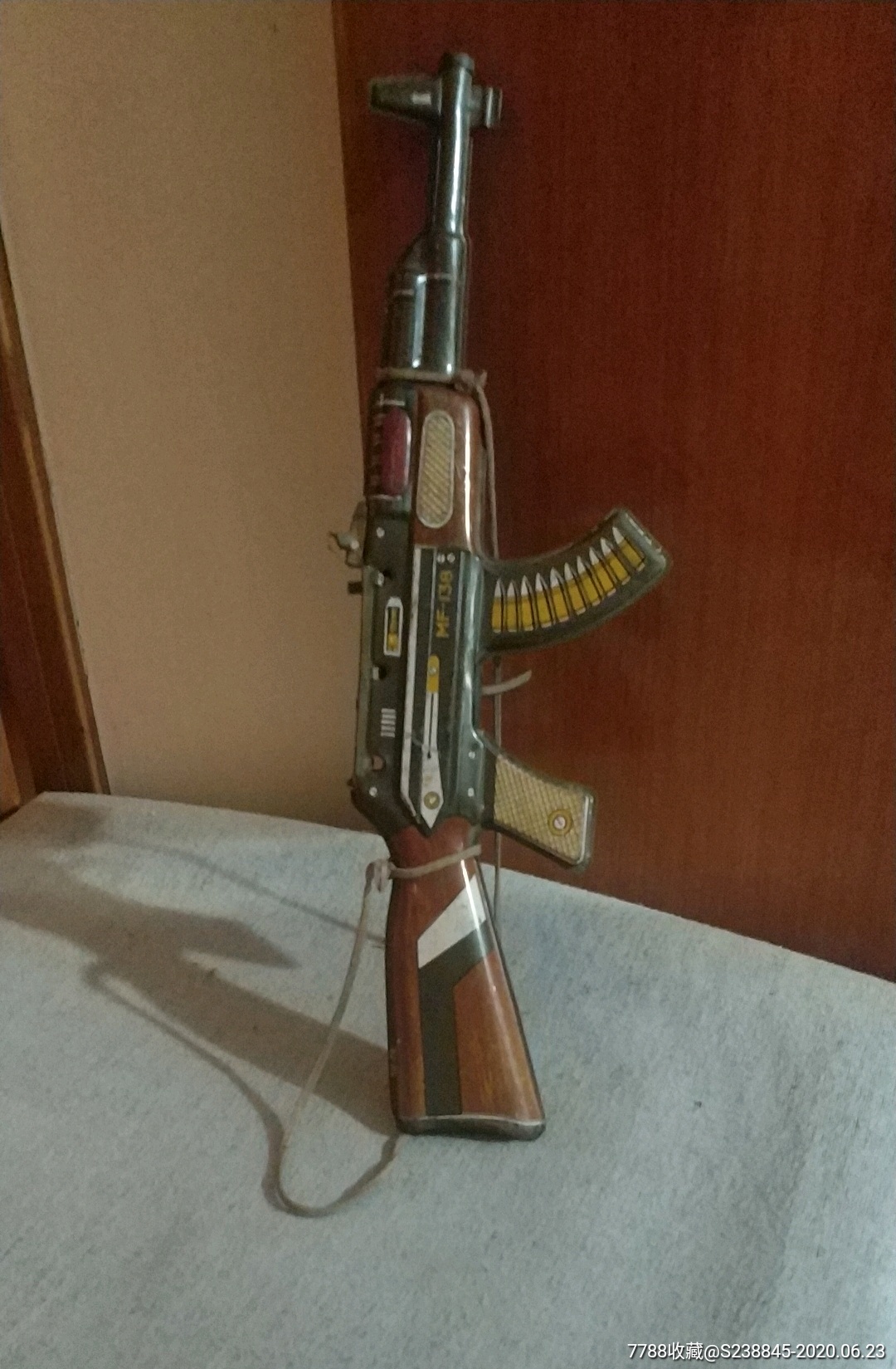 老铁皮玩具枪mf138