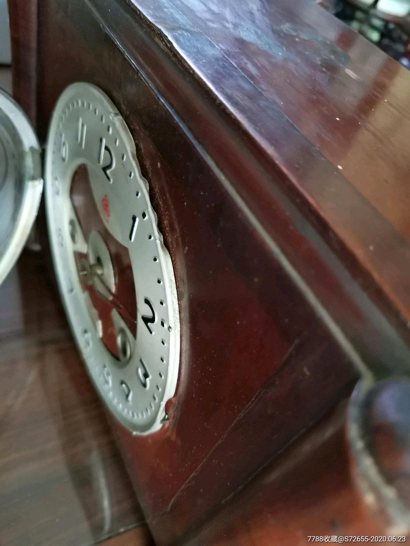三五牌台钟(能走时,到点会敲击发声报时)-座钟/落地钟-7788落地钟收藏