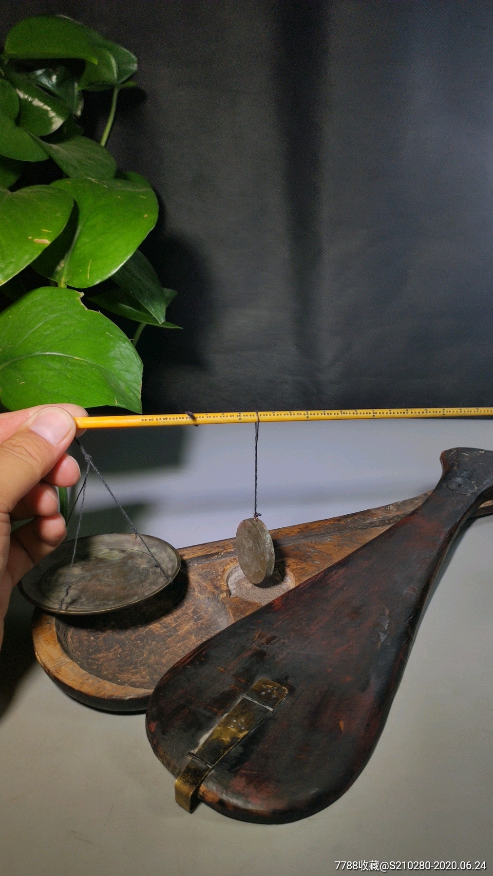 古朴老戥子称_戥秤【晋都文玩阁】_第3张