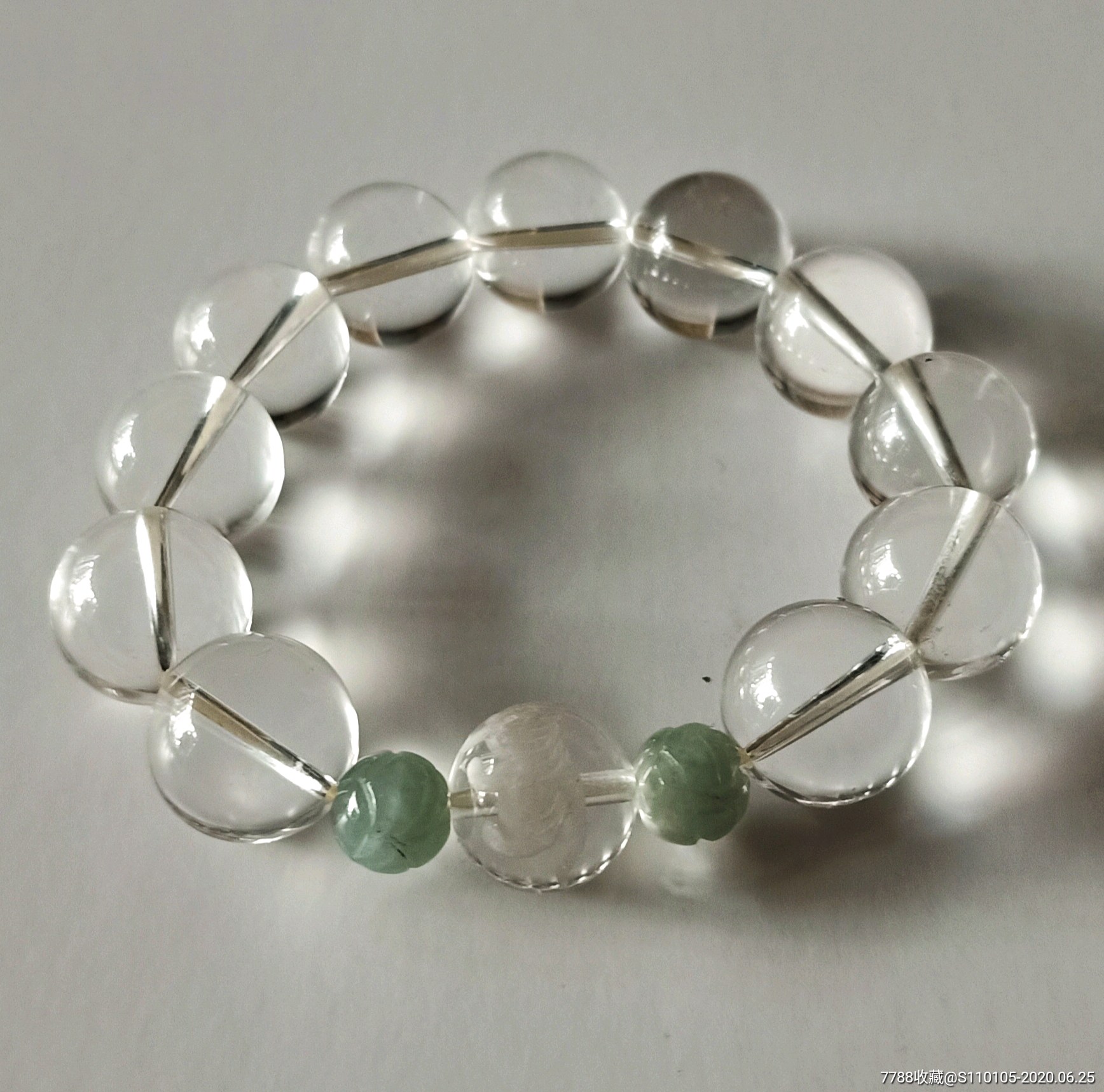 7a级东海水晶手串