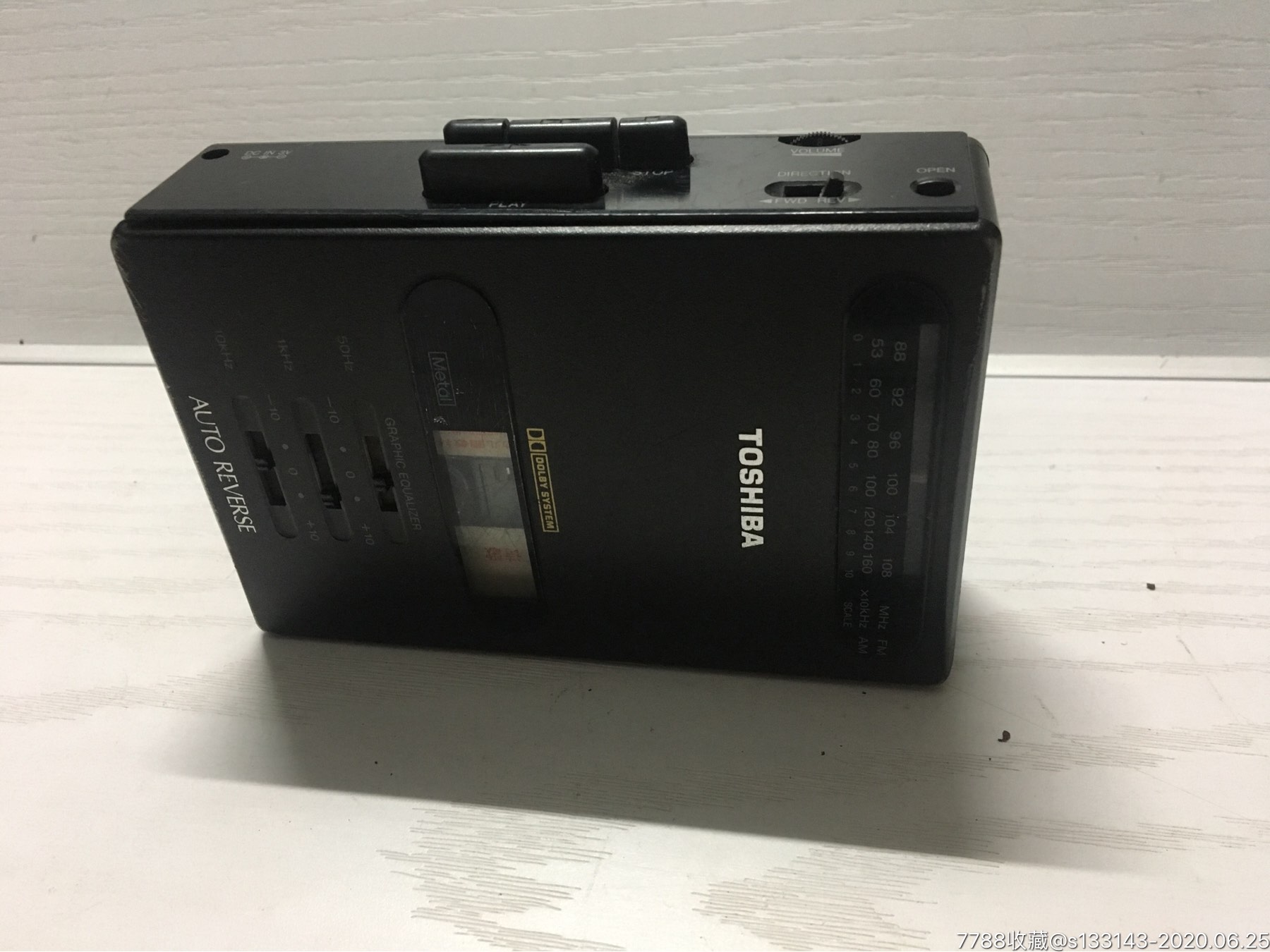 东芝-随身听-好坏不知,零件卖.