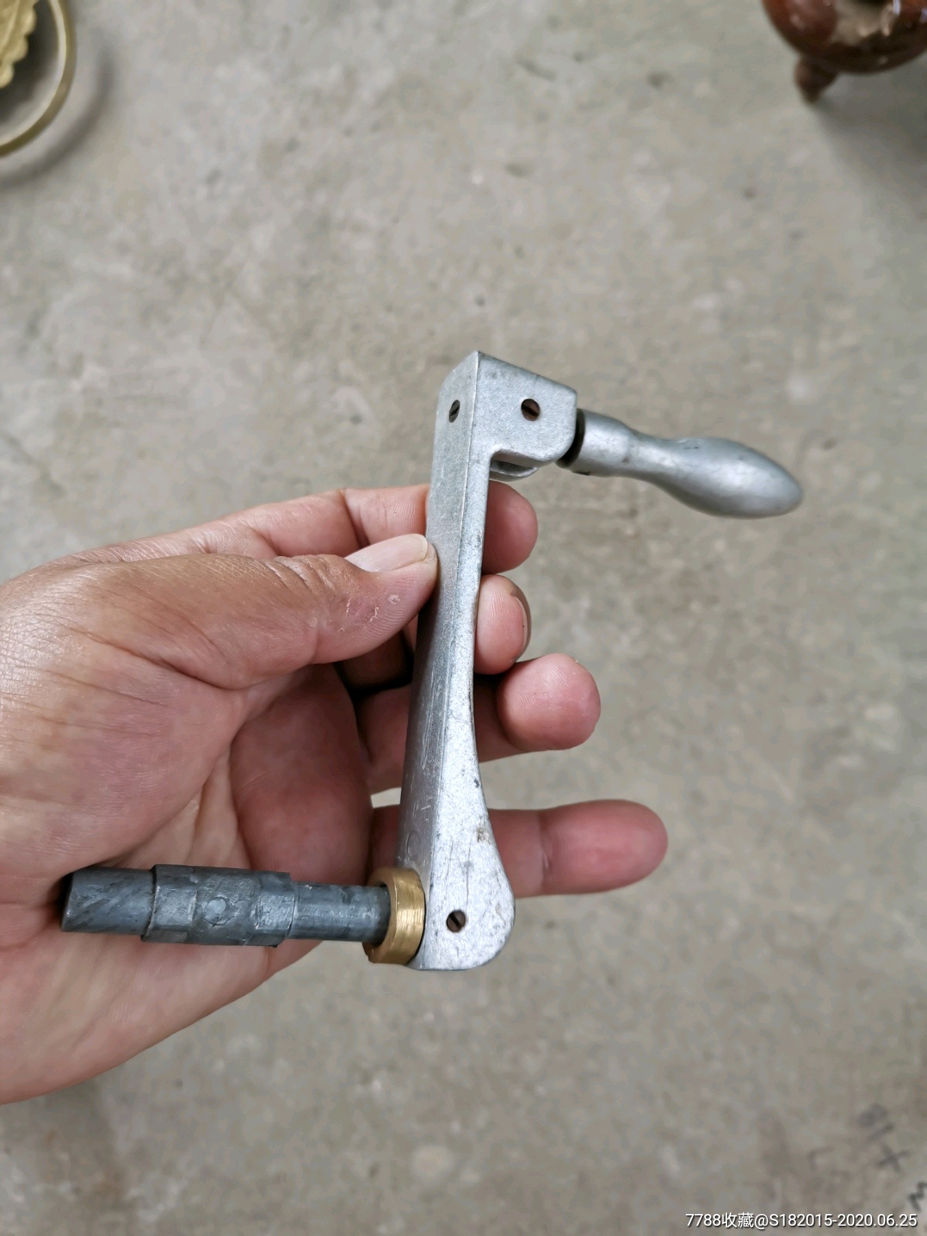 铜,铝,铁,手摇杆