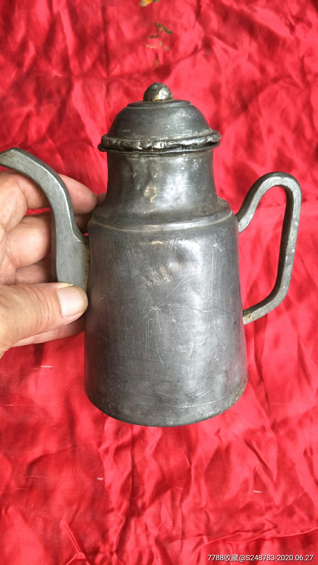 老锡壶,锡壶/锡器,锡壶,民国_第2张