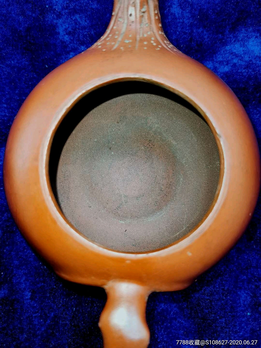 国家一级工艺美术师陶艺家蔡利平老紫砂壶作品朱泥加绿泥仿生壶全品