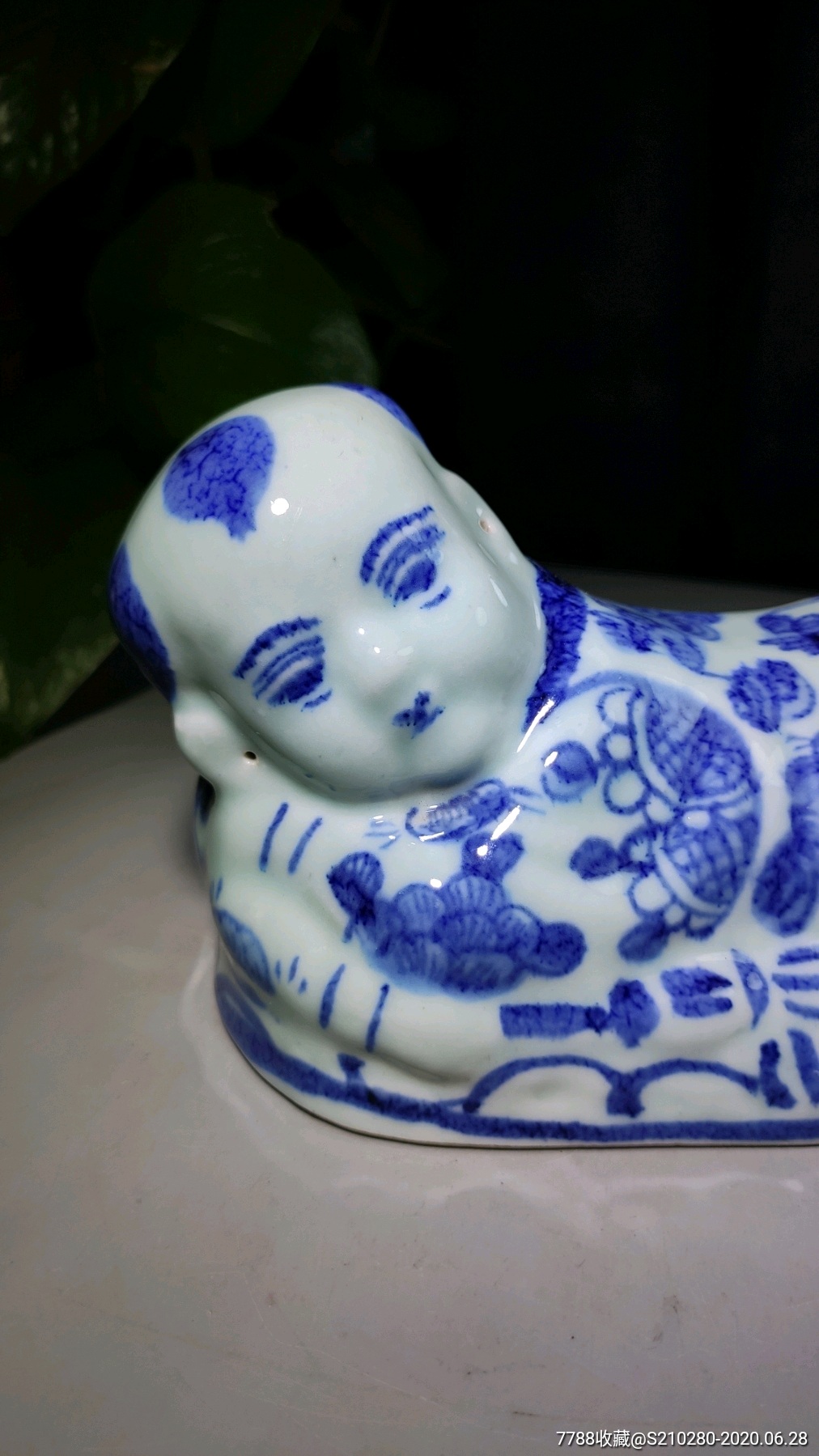 福娃瓷枕头_青花瓷_第3张_7788瓷器