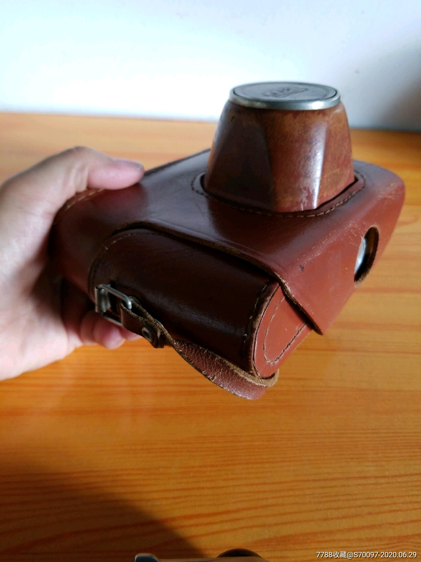 少见前苏联老相机,胶片胶卷老古董老照片拍照相机,带皮套,非单反