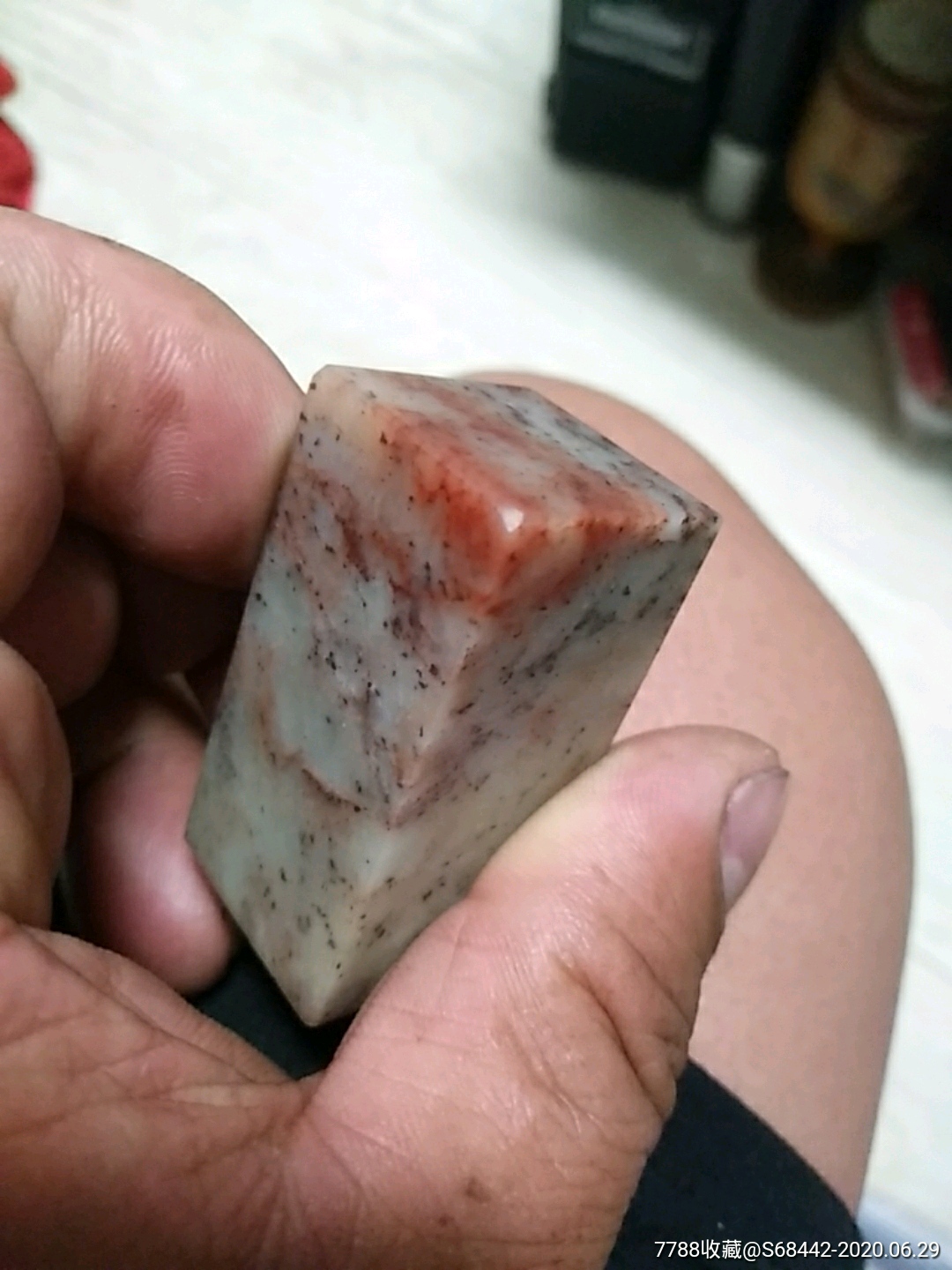 牛角冻_巴林石【老边古玩店】_第6张