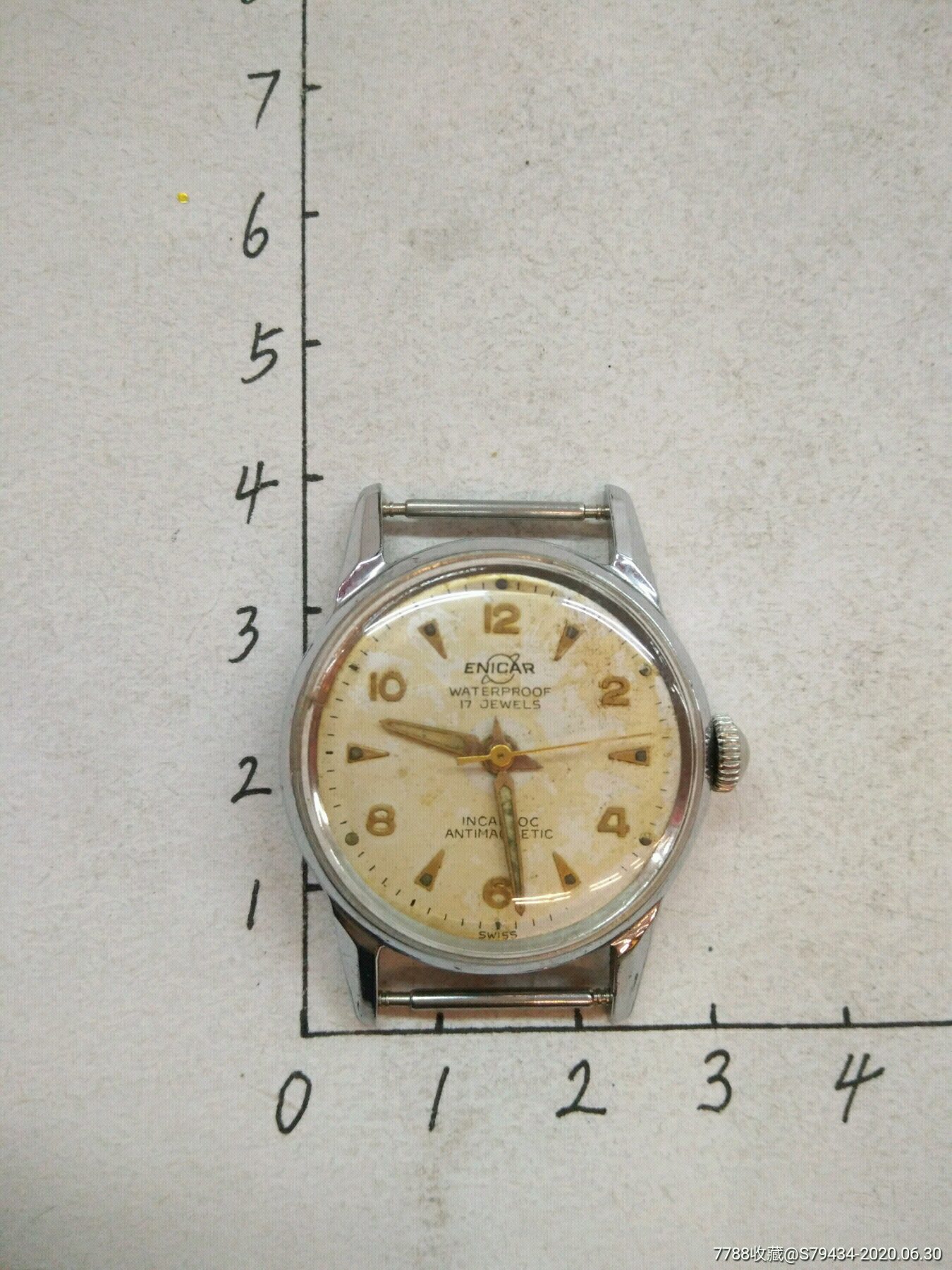 英纳格手表五十年代花摆701具体看简介