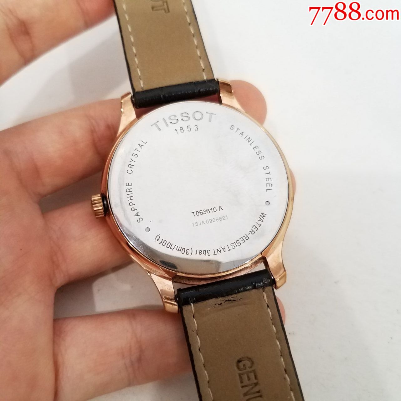 【大号】瑞士天梭石英男表【瑞士进口v8认证机芯】【优雅玫瑰金表款】