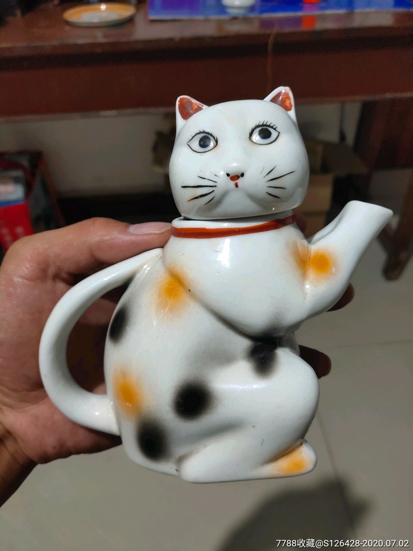 猫型茶壶底款少见