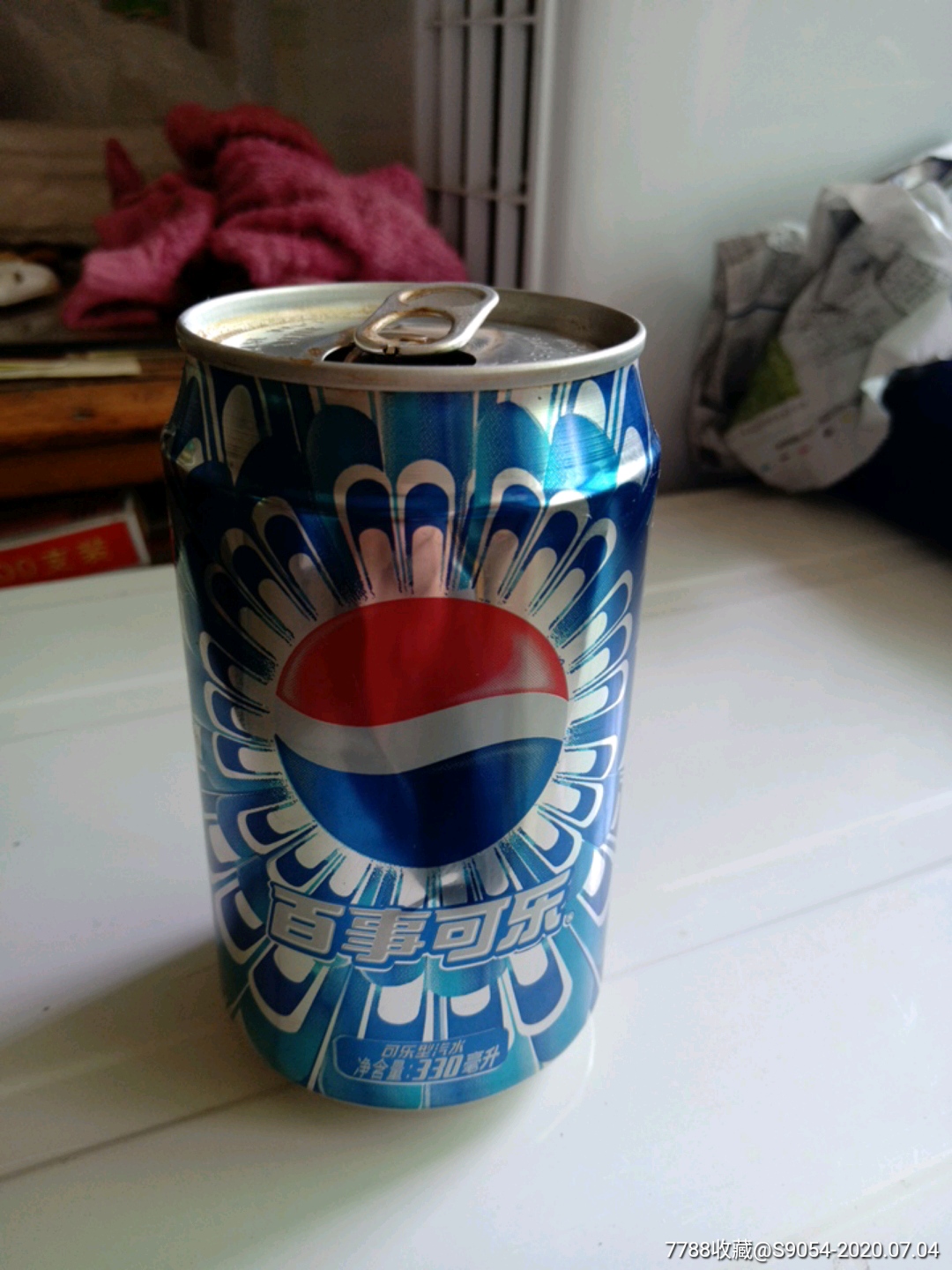 2008年,百事可乐""空罐一个_饮料瓶_五泉书舍【7788徽章收藏】