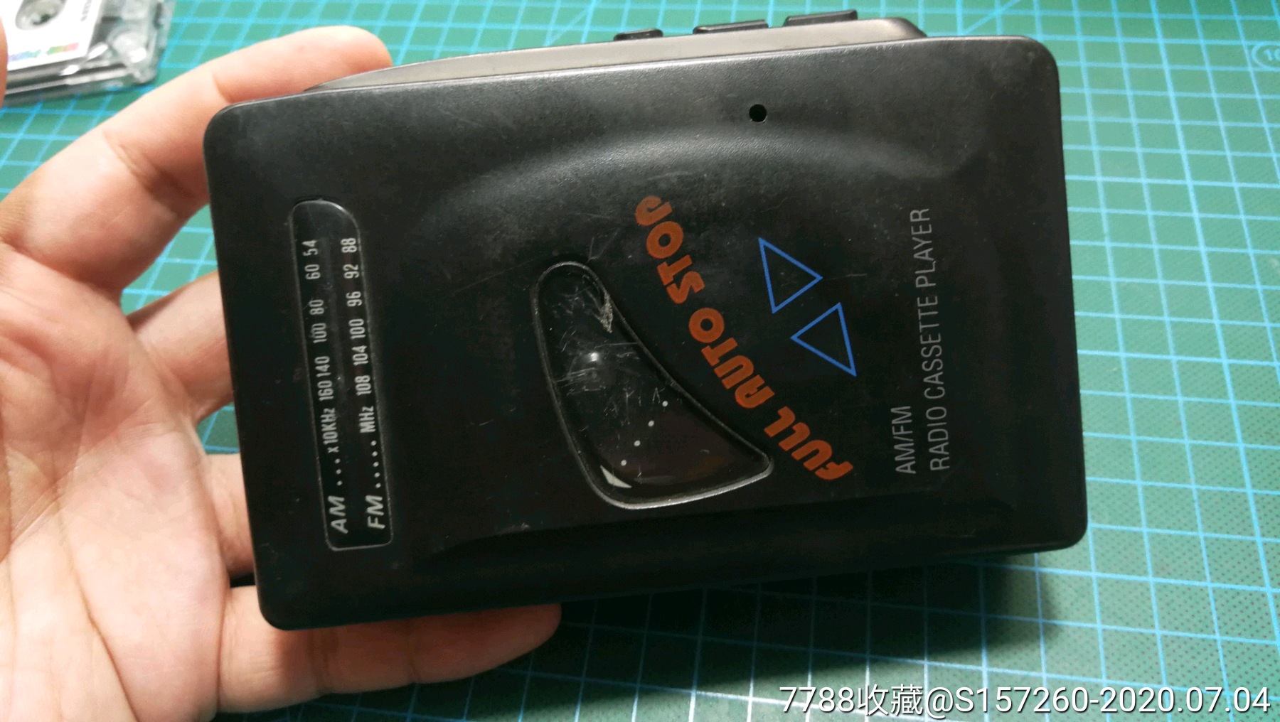 罕见区监制三星wm8005带外放磁带广播随身听