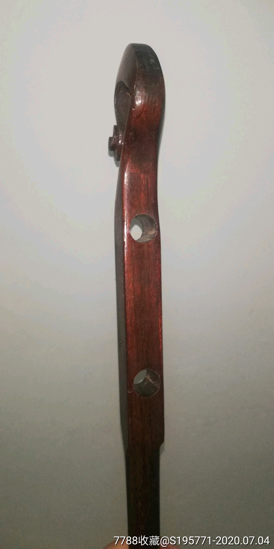 文革时期二胡琴杆