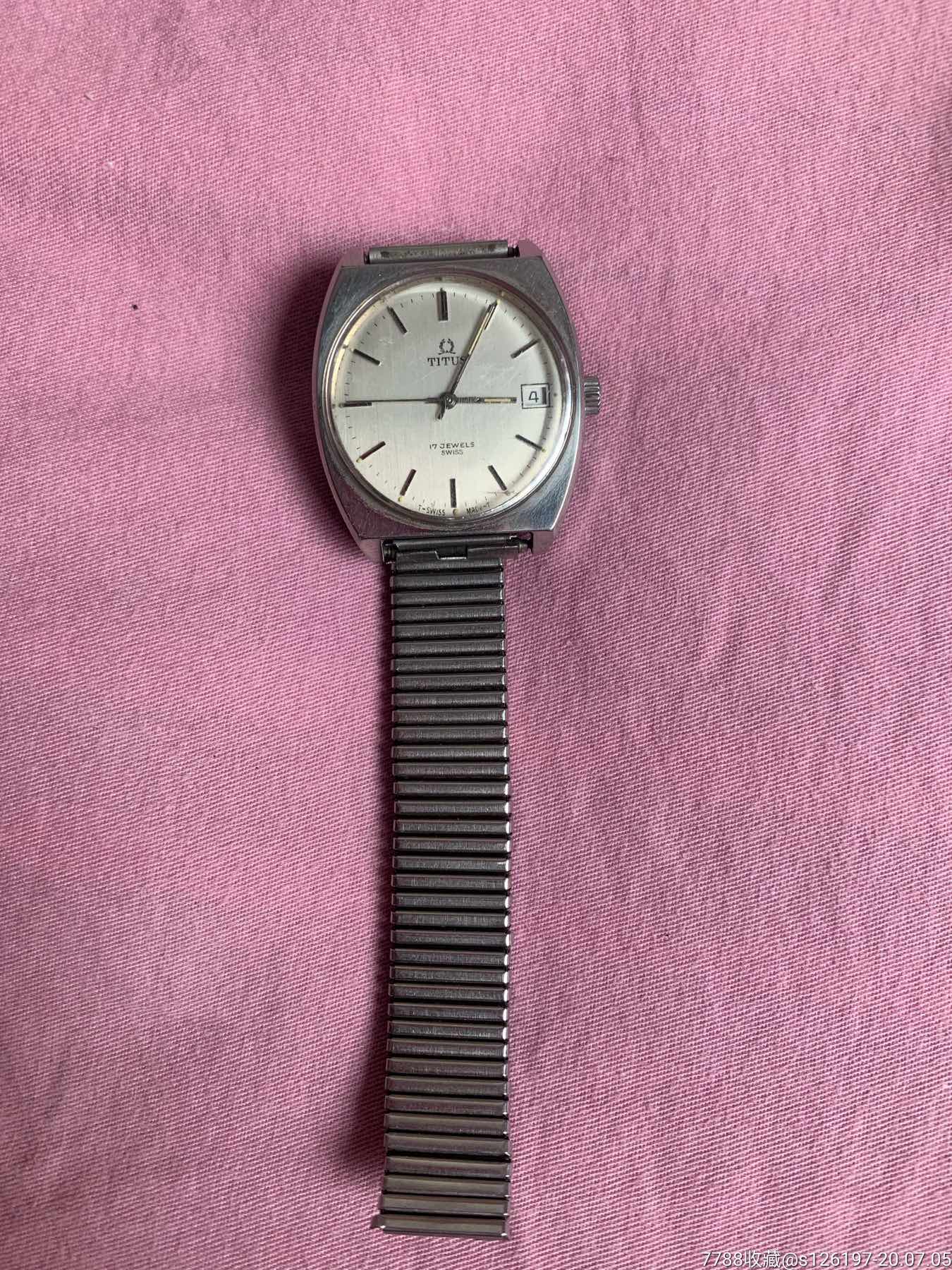 60年代瑞士铁达时手表图片