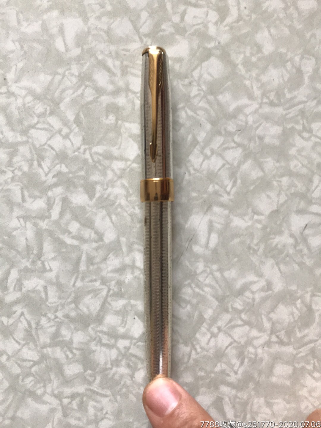 派克金币一支18k笔尖