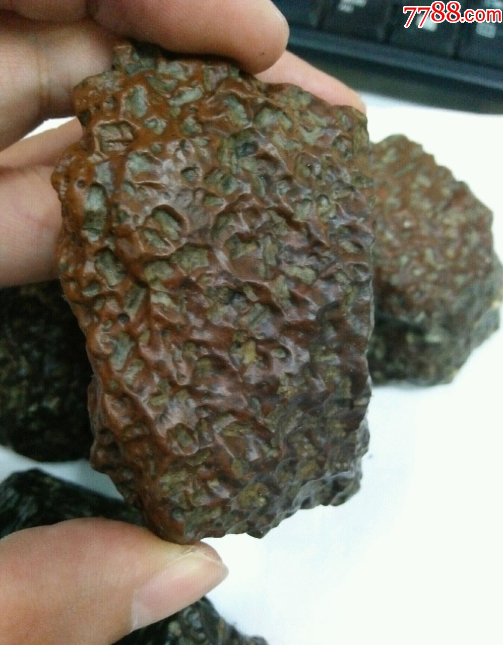 4044新疆甘沟橄榄石铁陨石陨铁一堆850克