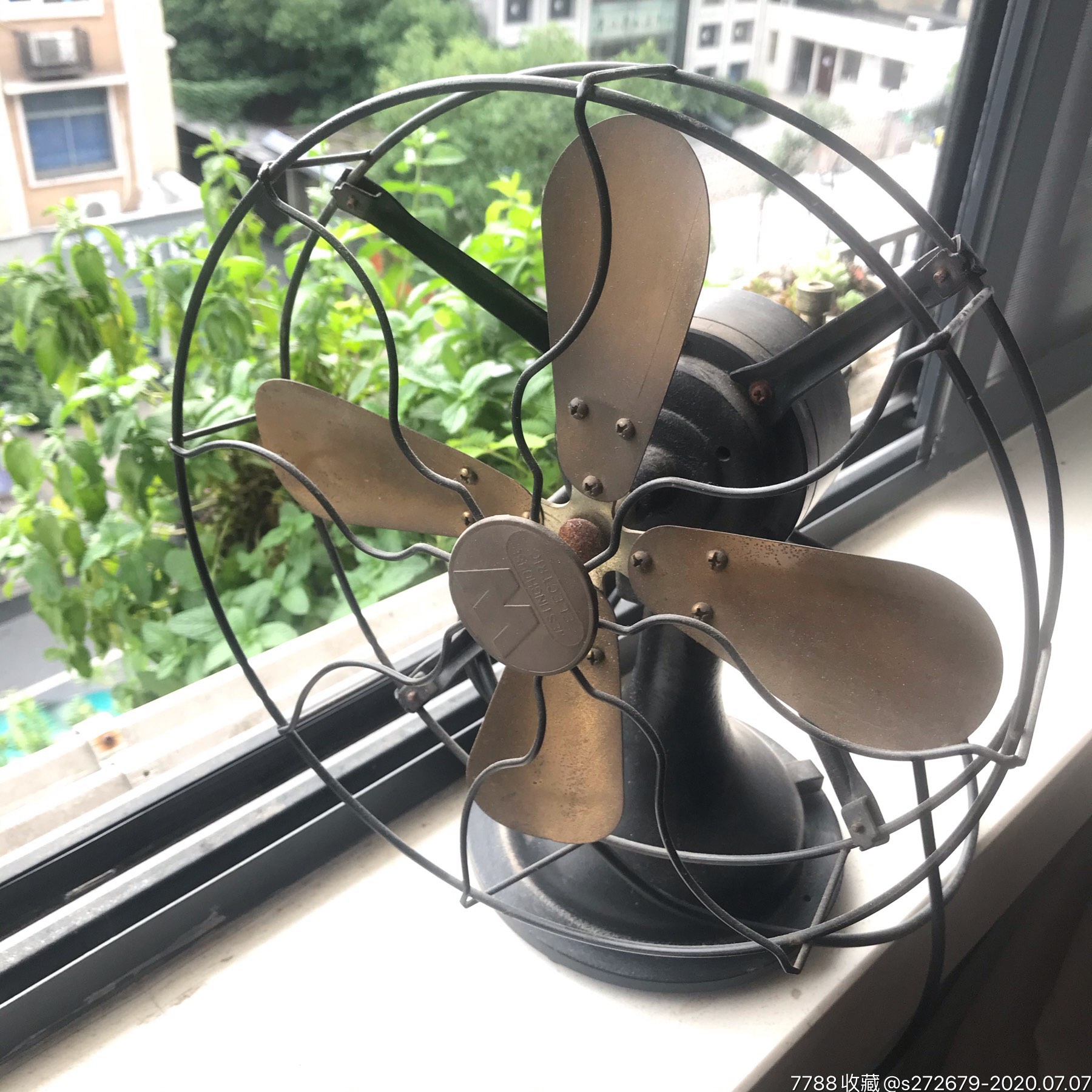 西屋古董老电扇美国货_电风扇_小天香艺术收藏【7788收藏__收藏热线】