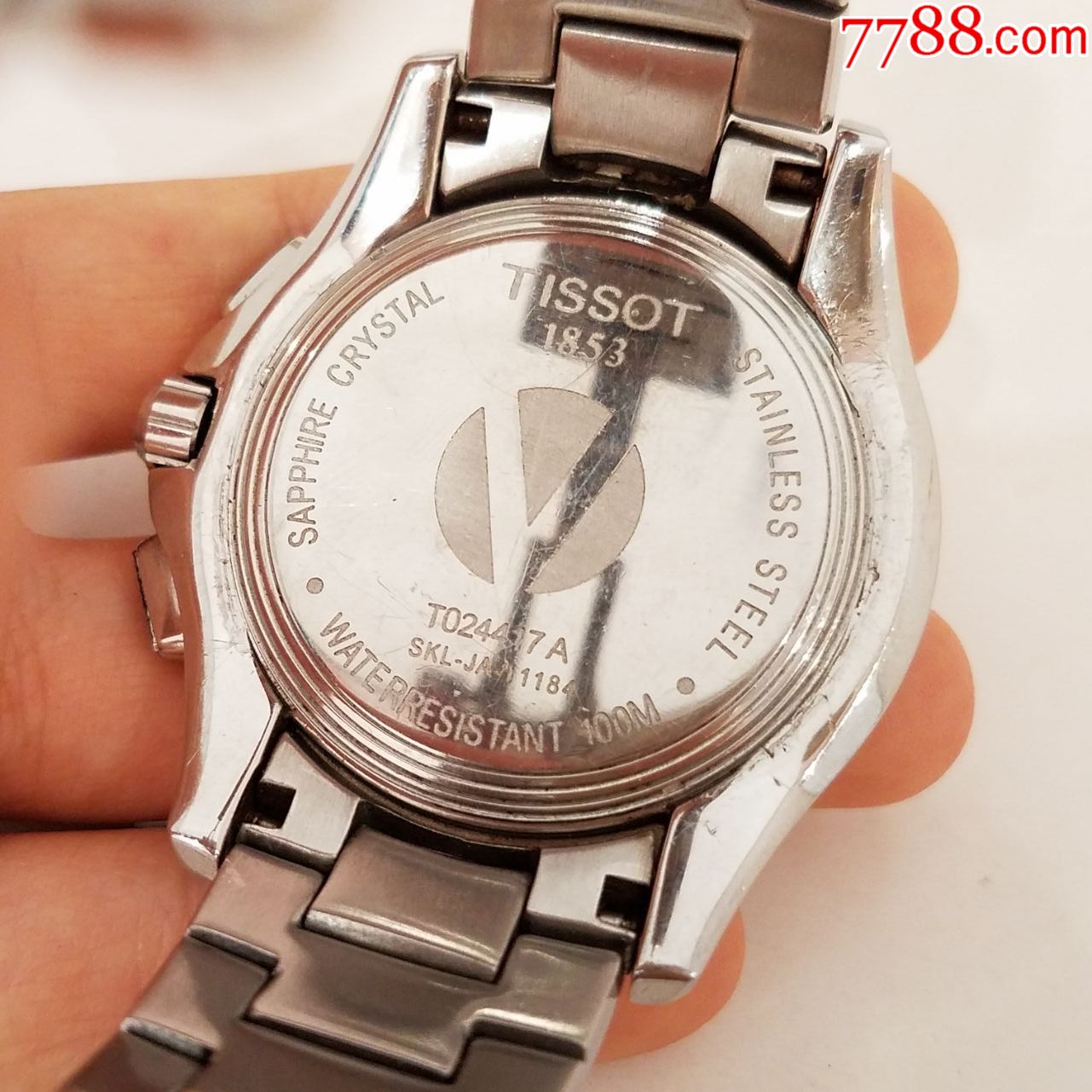 瑞士天梭石英计时男表【搭载瑞士v8认证机芯】【经典3眼条纹表盘】