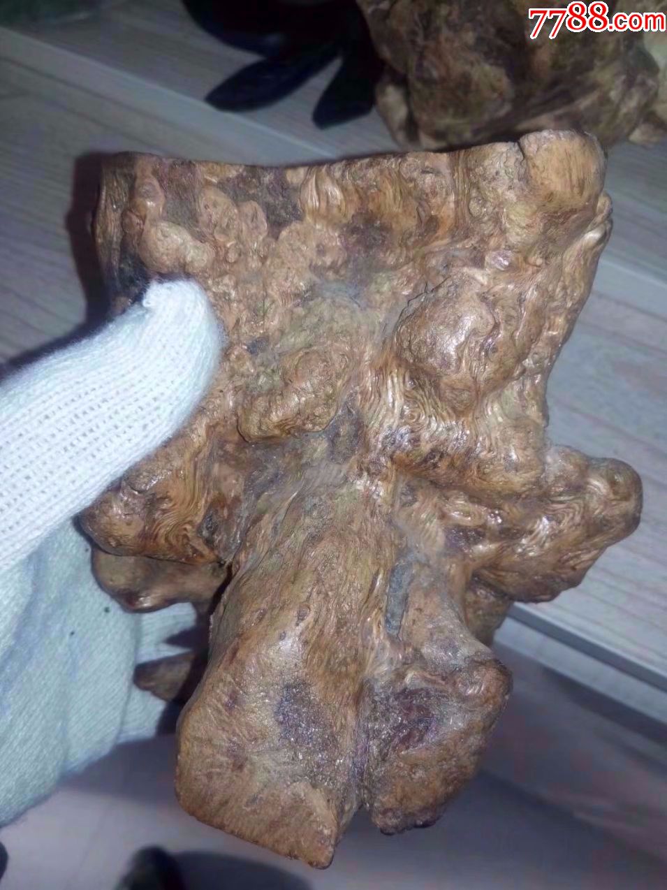 天然大自然鬼斧神工硬雜木天然根雕一件，以上清漆_價格100元【鞏昌雄鎮(zhèn)】_第1張_