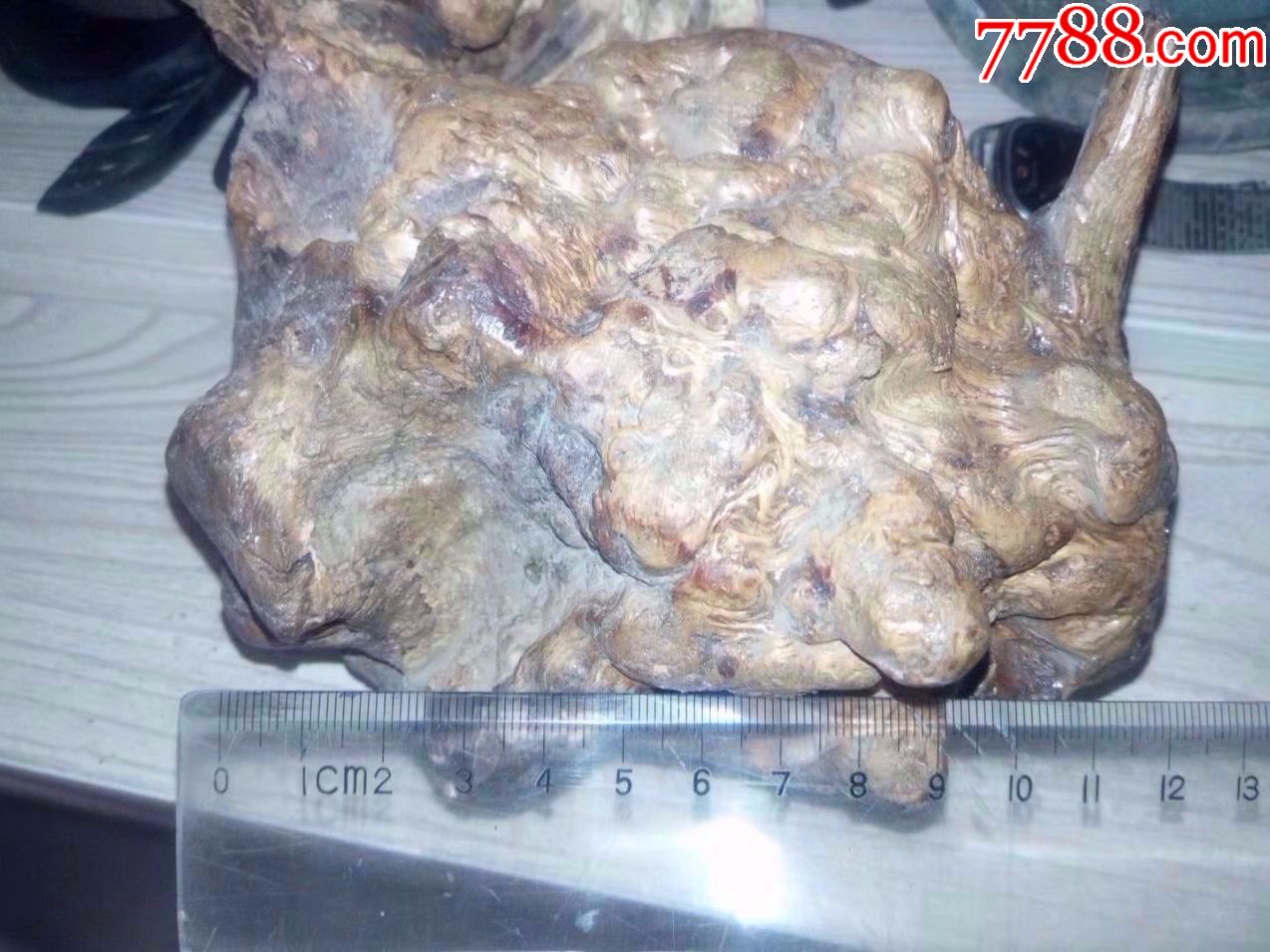 天然大自然鬼斧神工硬雜木天然根雕一件，以上清漆_價格100元【鞏昌雄鎮(zhèn)】_第2張_