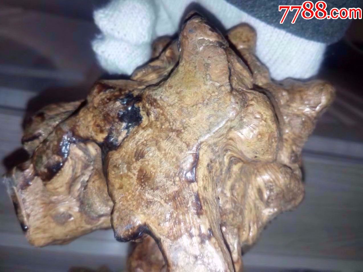 天然大自然鬼斧神工硬雜木天然根雕一件，以上清漆_價格100元【鞏昌雄鎮(zhèn)】_第3張_
