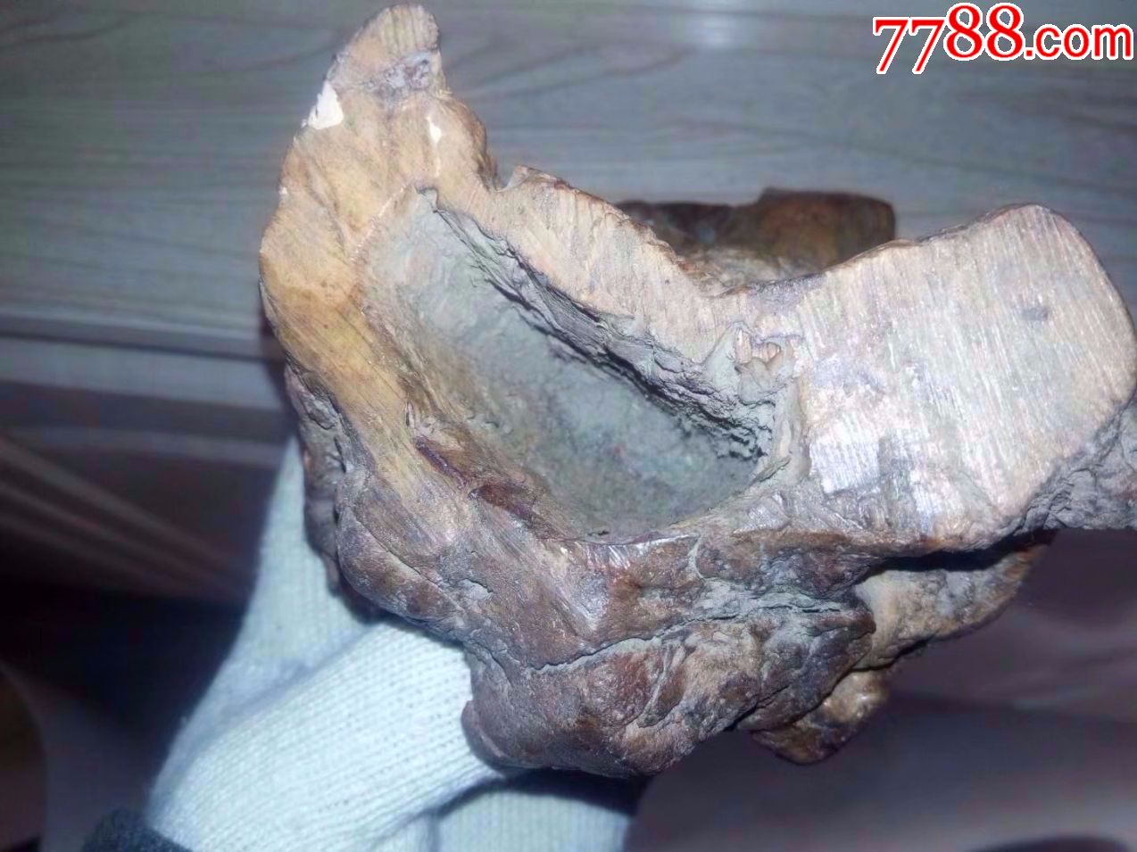 天然大自然鬼斧神工硬雜木天然根雕一件，以上清漆_價格100元【鞏昌雄鎮(zhèn)】_第4張_