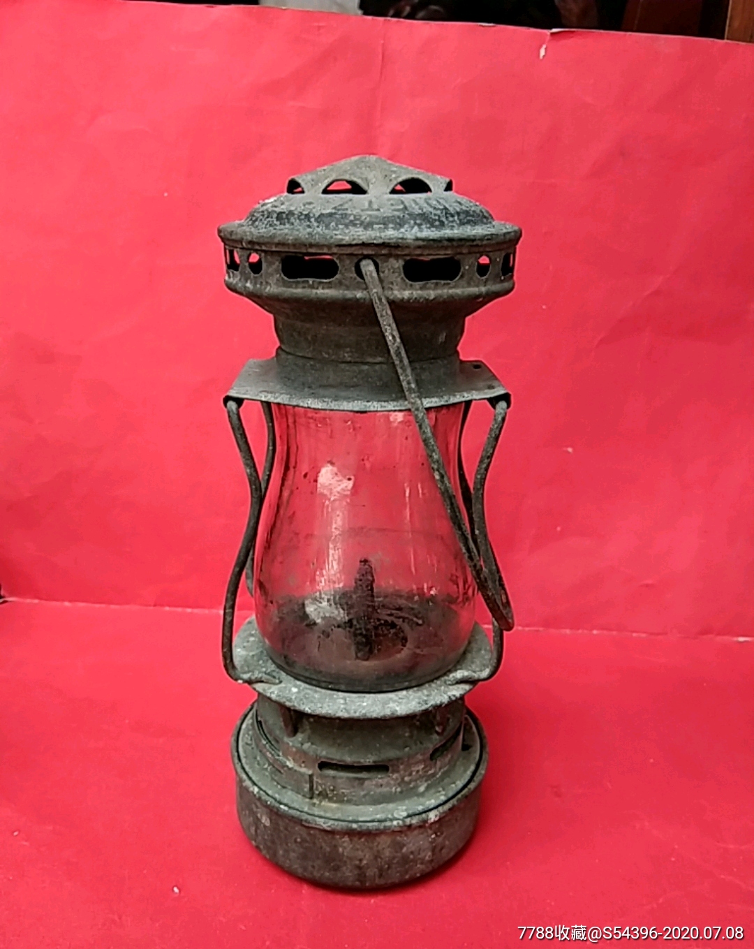 少见民国抗战时期童子军(scout)专用白铜小马灯,马灯/煤油灯_第3张