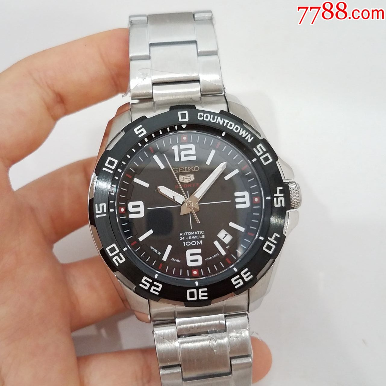 【全新,美品】日本精工5号系列自动机械男表【4r35机芯,透底设计】