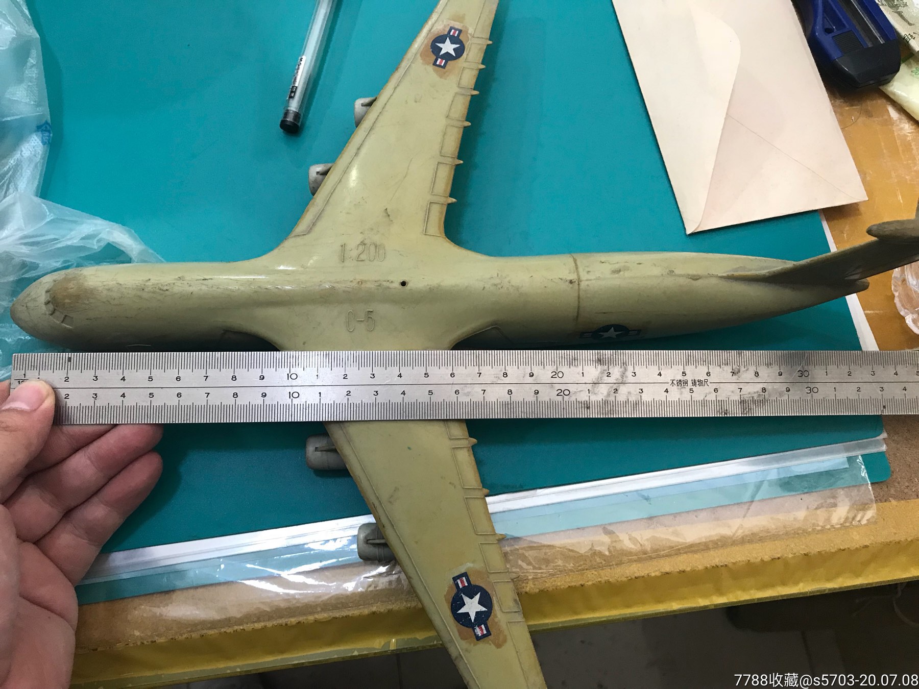 美军c-5运输机模型