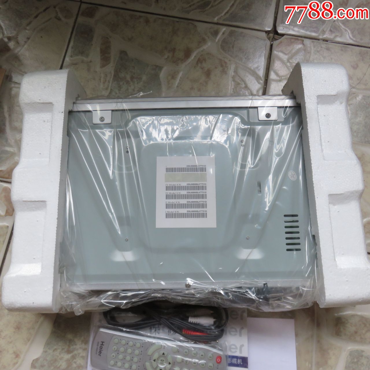 全新海尔dvd-h201f-录像机/影碟机-7788收藏