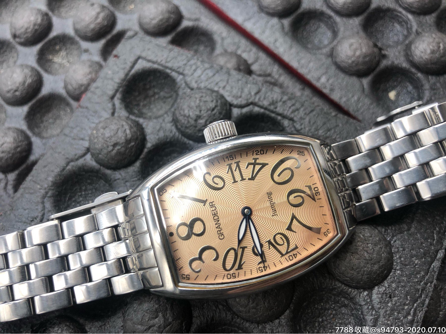 乱序刻度grandeur男士自动机械表-手表/腕表-7788收藏__收藏热线