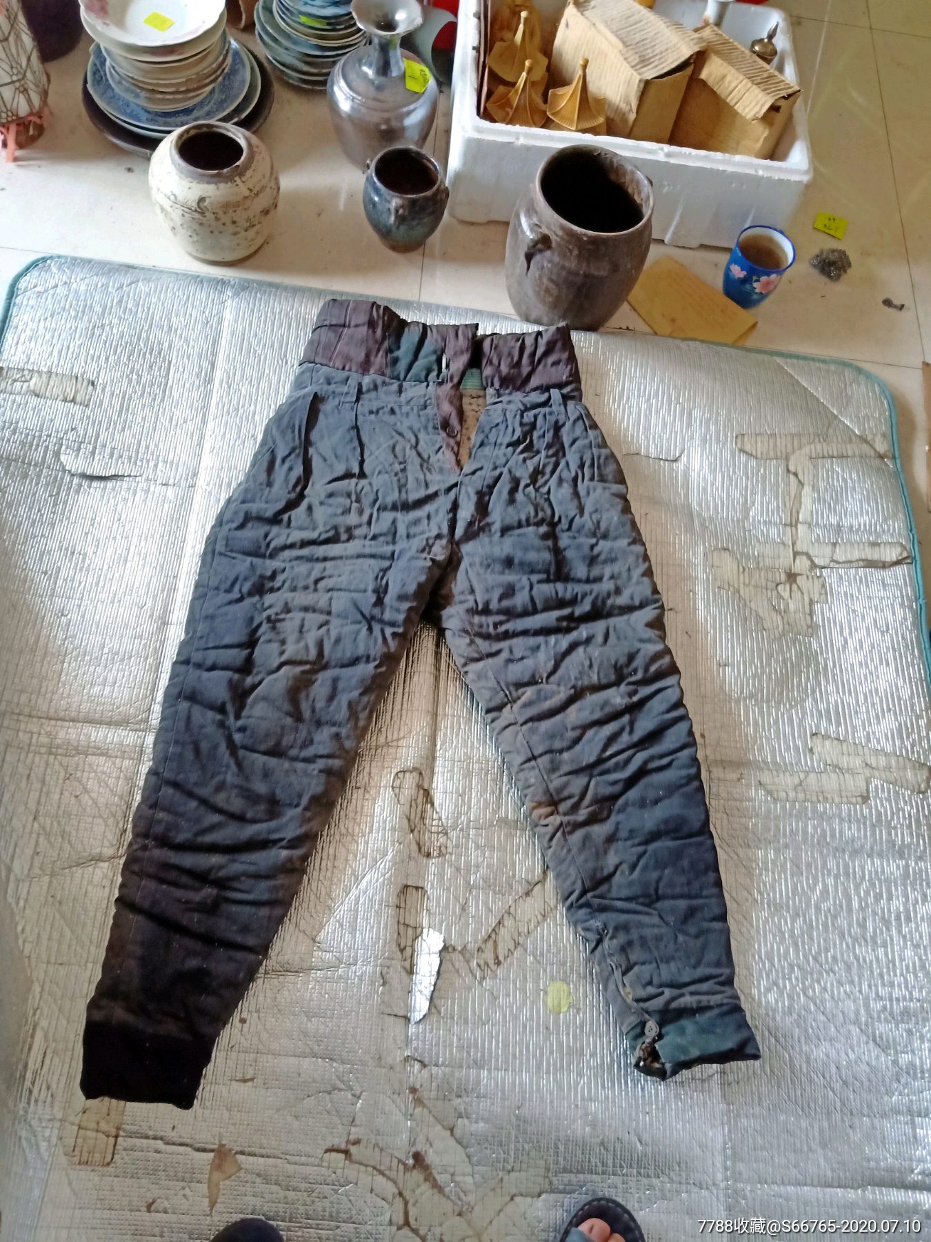 怀旧老手工棉裤-其他服饰-7788收藏__收藏热线