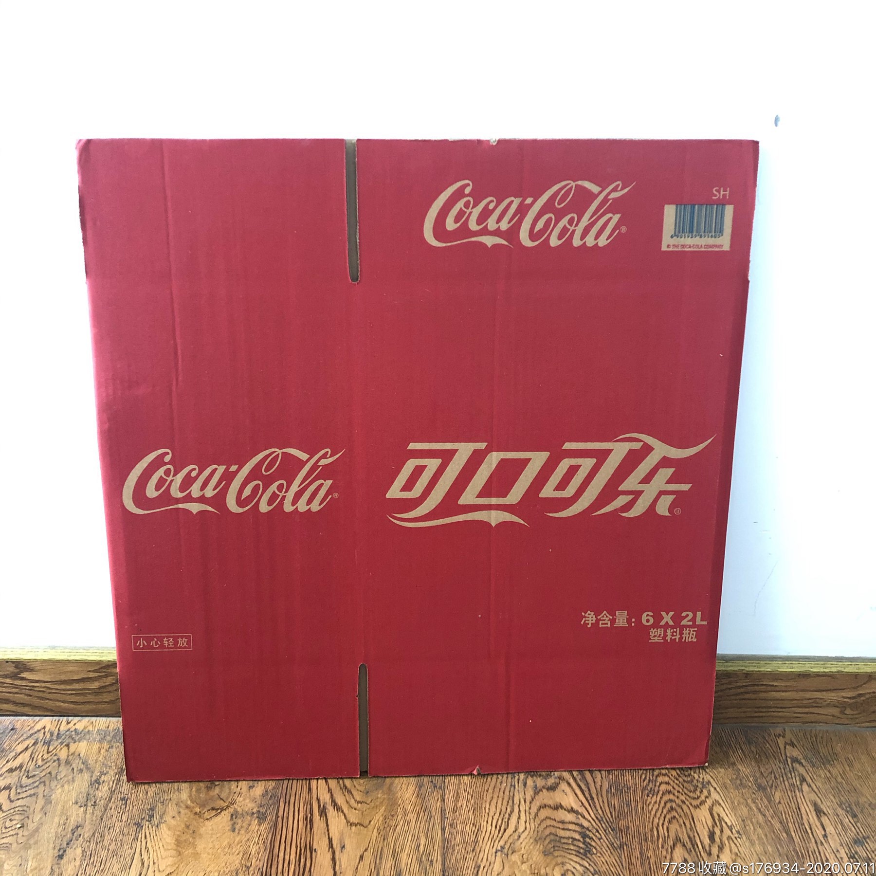 可口可樂cocacola全新未使用包裝箱外箱